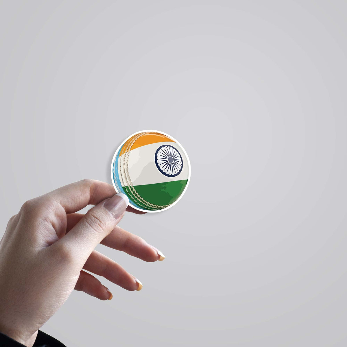 3D Indian Cricket Ball Sports Stickers