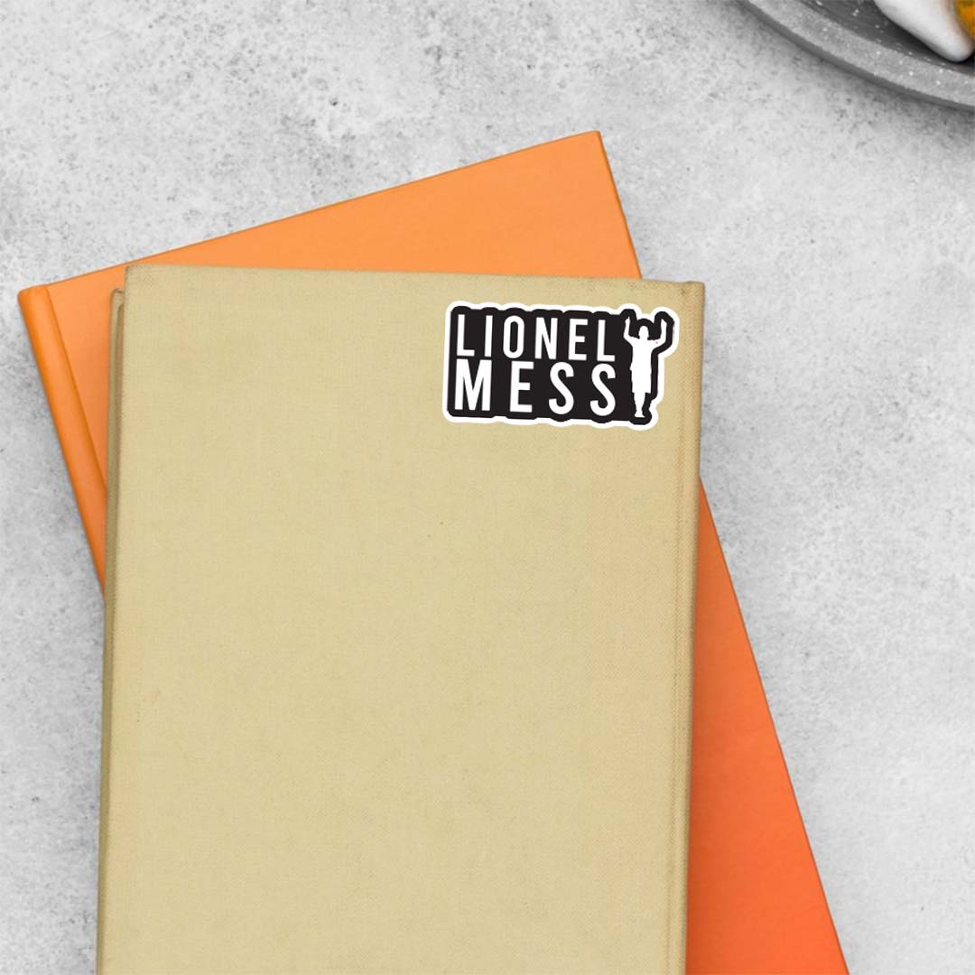 Lionel Messi Silhouette Sports Stickers