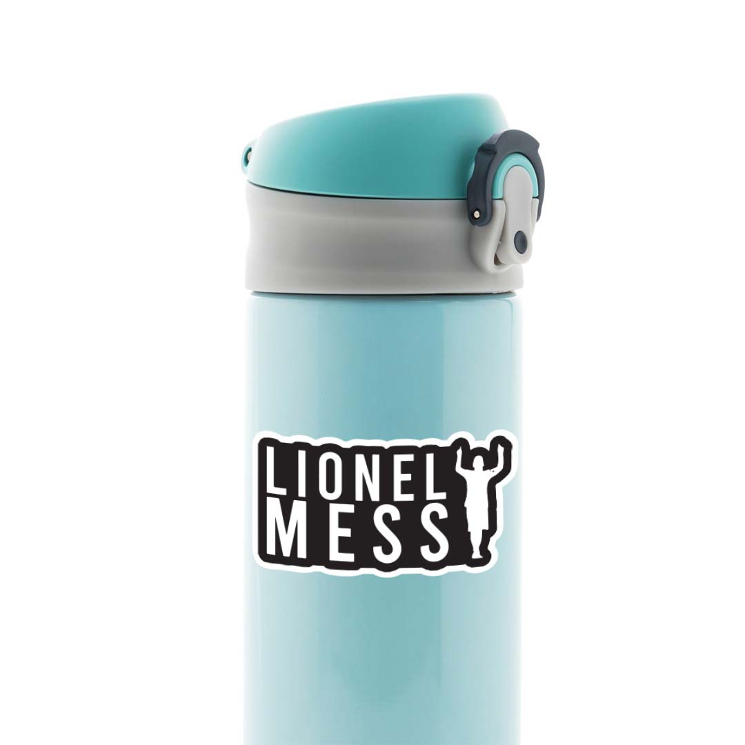 Lionel Messi Silhouette Sports Stickers