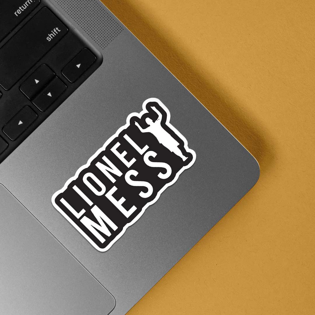 Lionel Messi Silhouette Sports Stickers