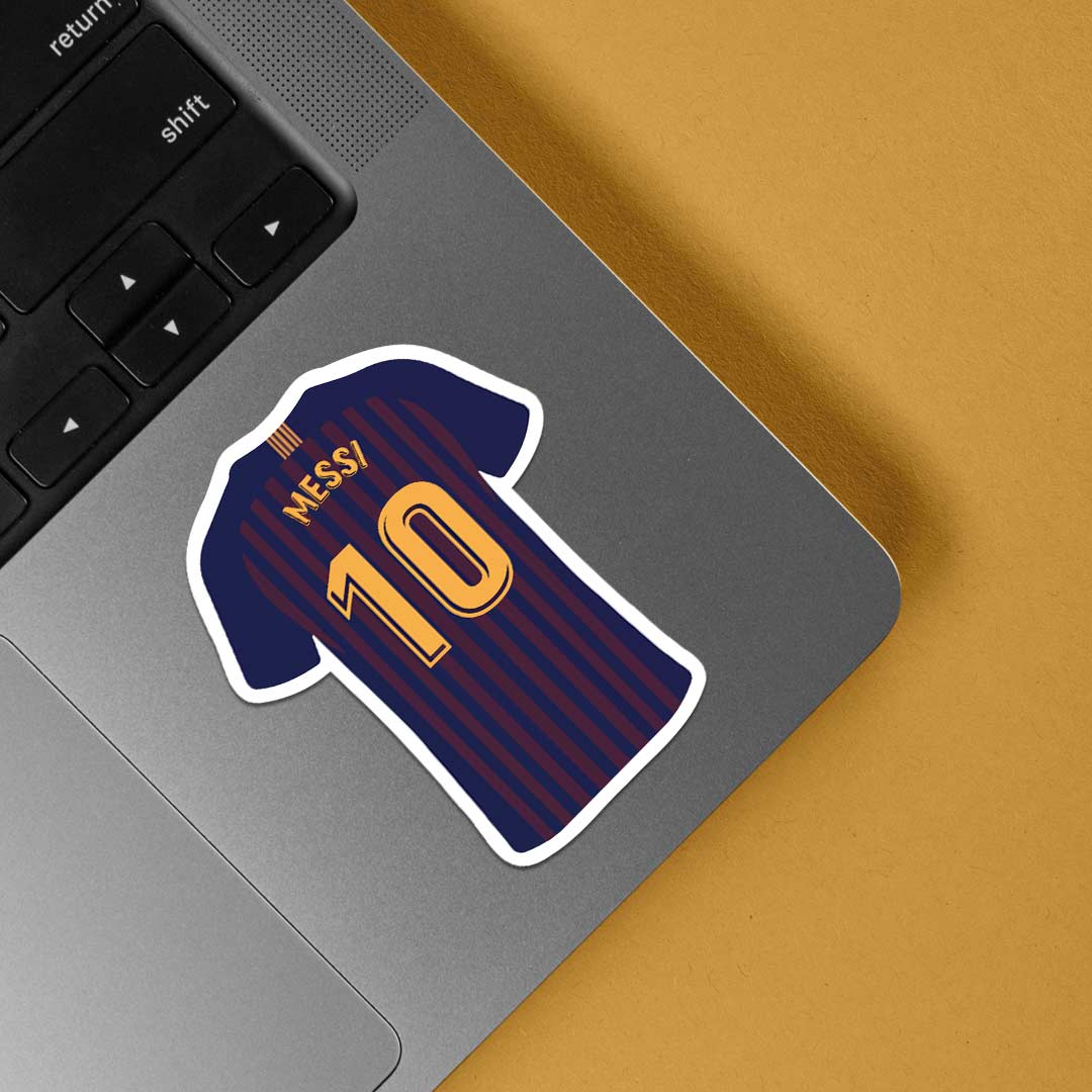 Messi Jersey Sports Stickers