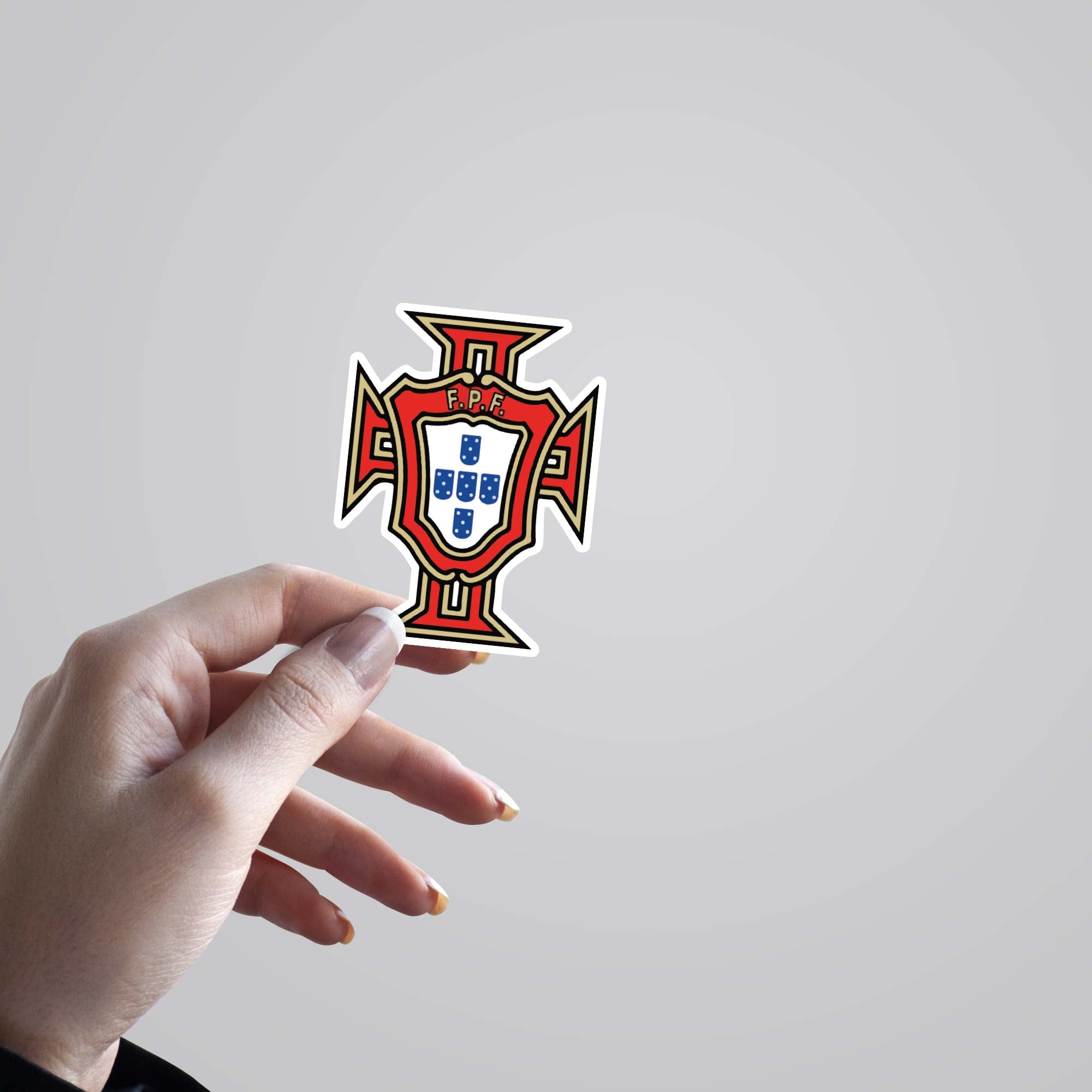 Portugal National Football Emblem Sports Stickers