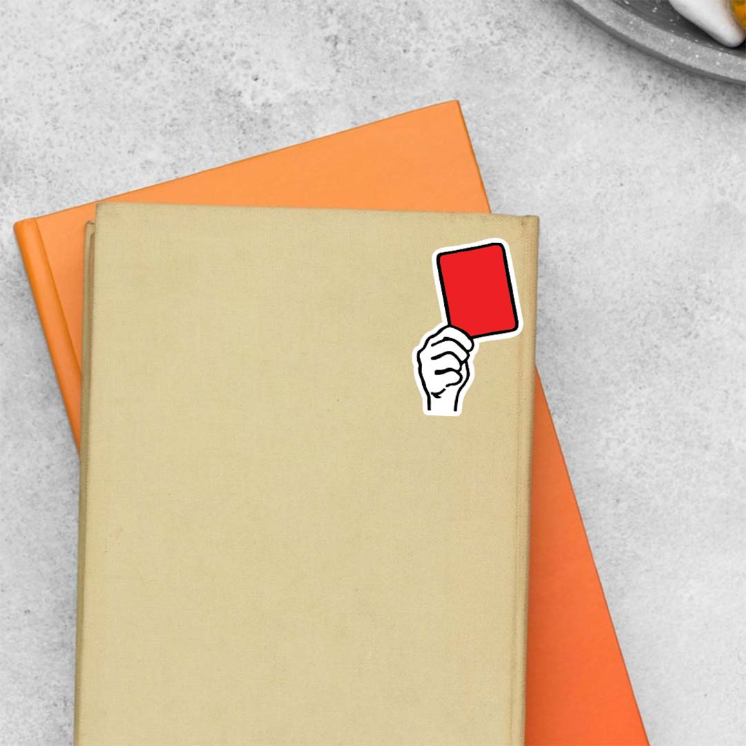 Red Card Sports Stickers