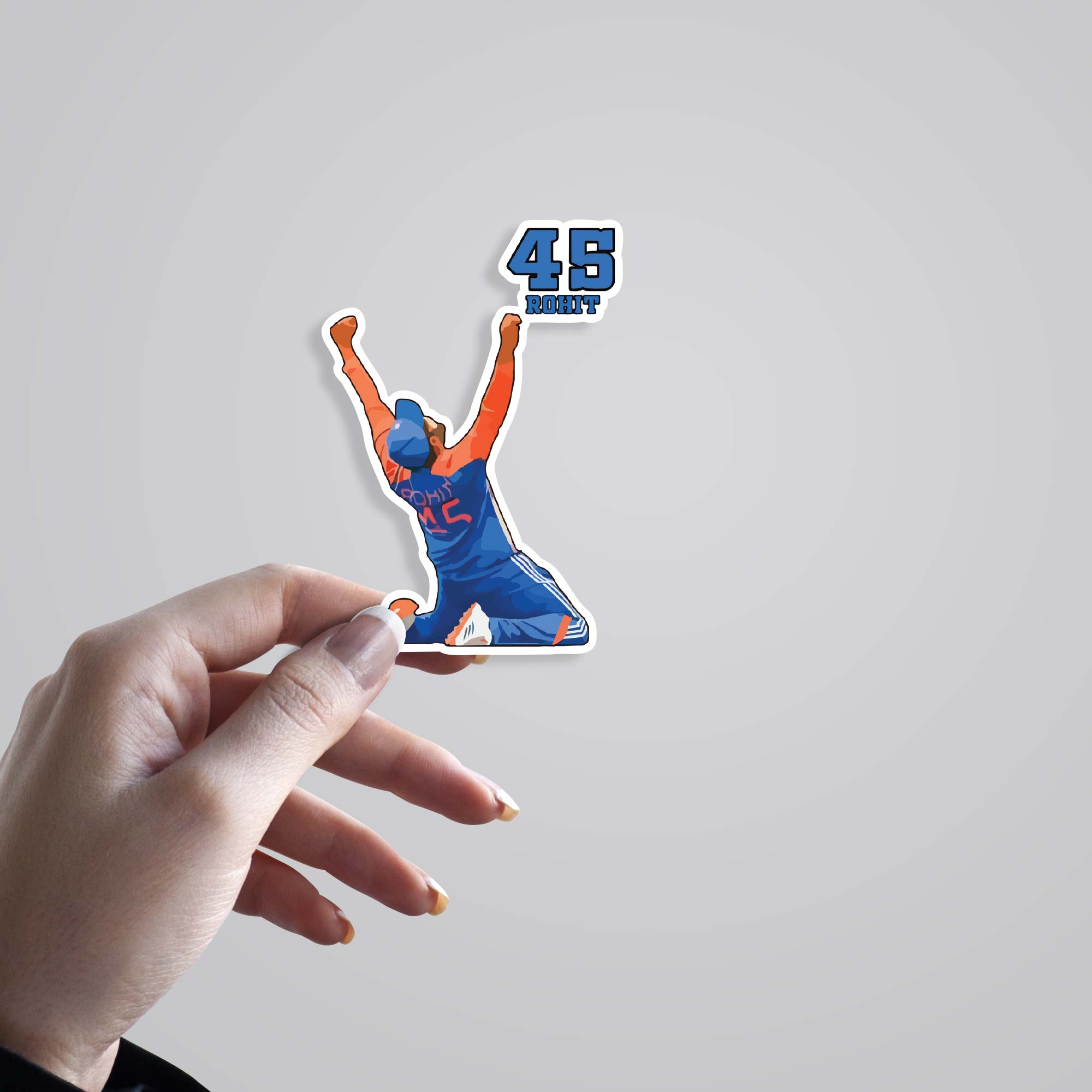 Rohit Sharma Victory Roar Sports Stickers