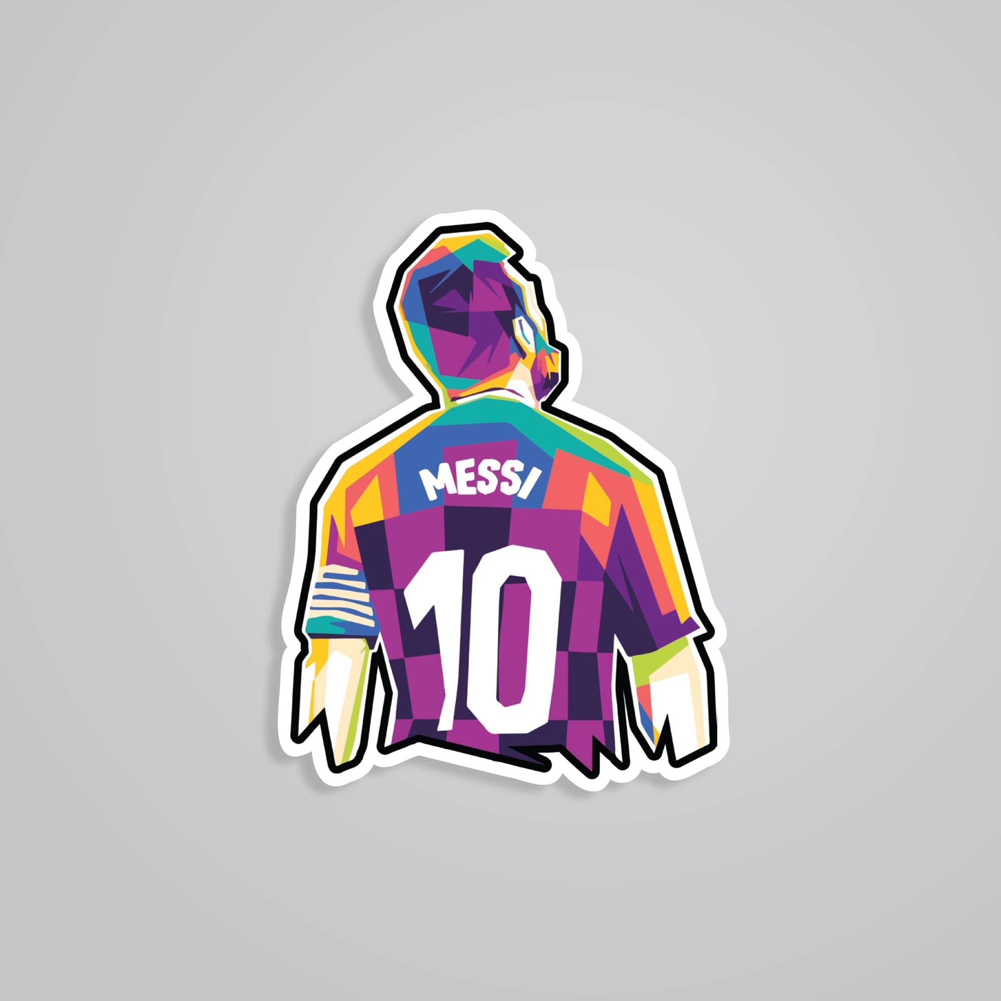 Fomo Store Stickers Sports Vibrant Messi 