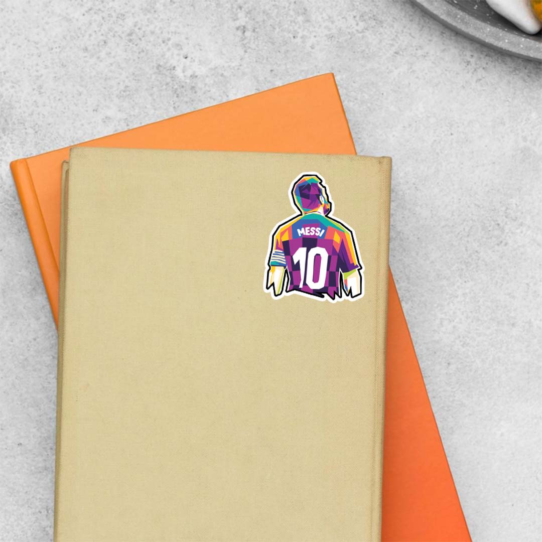 Vibrant Messi Sports Stickers