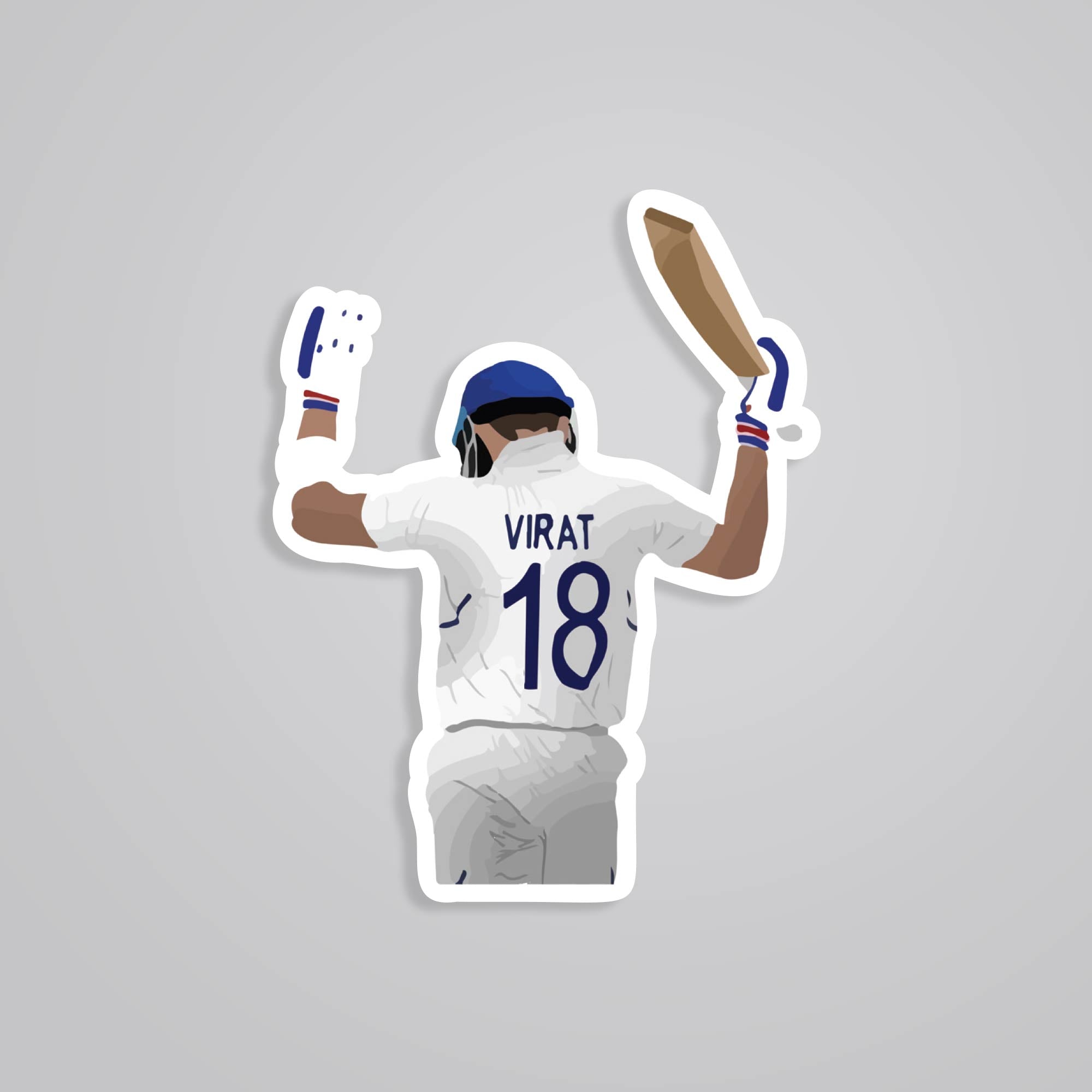 Fomo Store Stickers Sports Virat Kohli 18