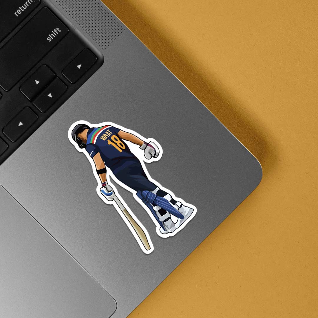 Virat Kohli King Sports Stickers