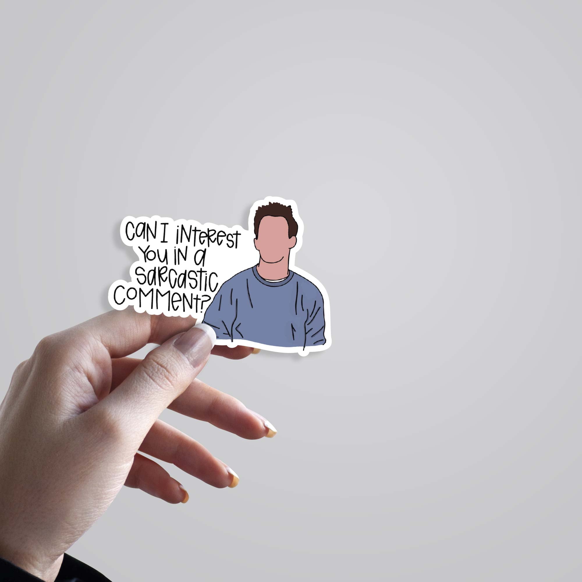 Can I interest you in a sarcastic comment TV Shows Stickers