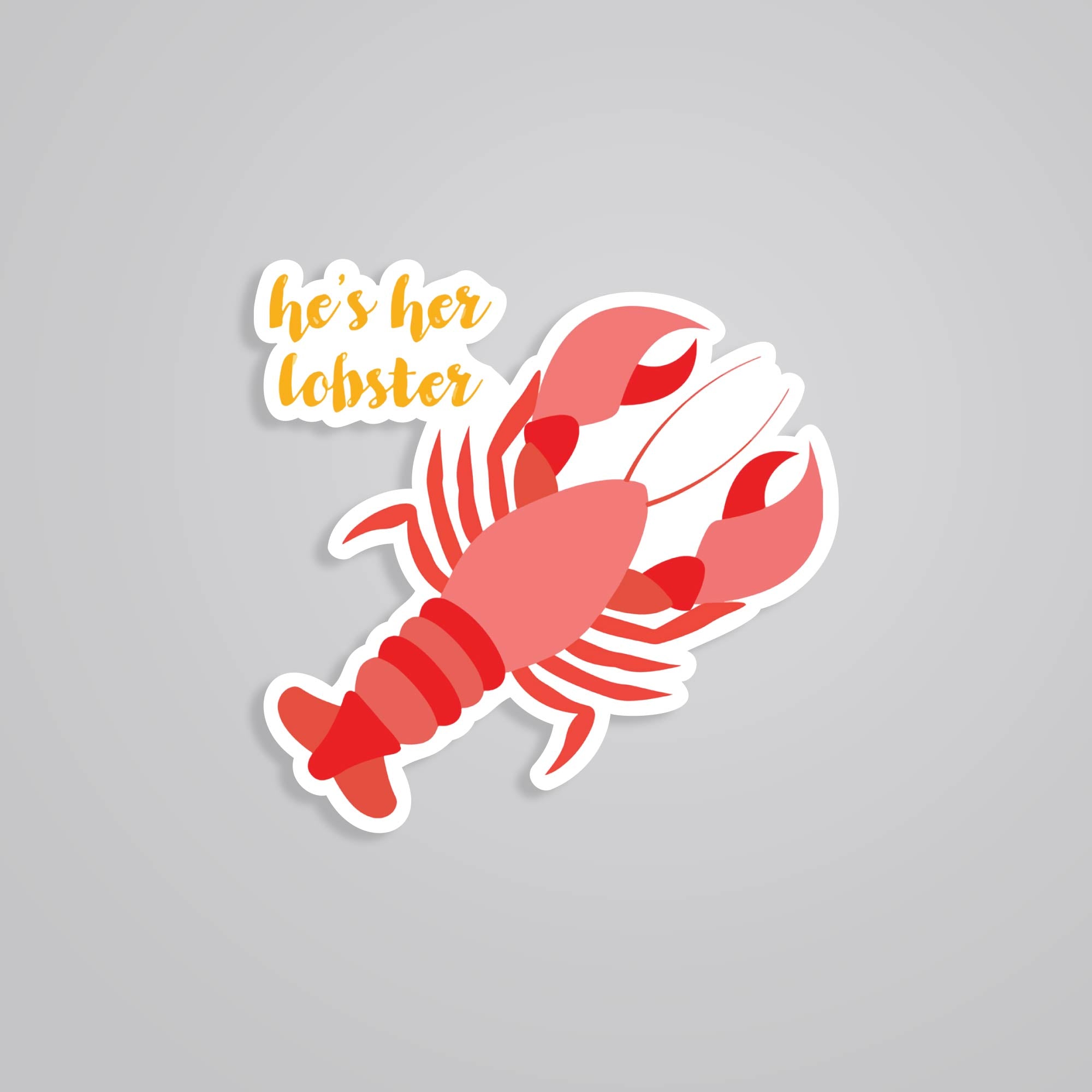 Fomo Store Stickers TV Shows He's her lobster