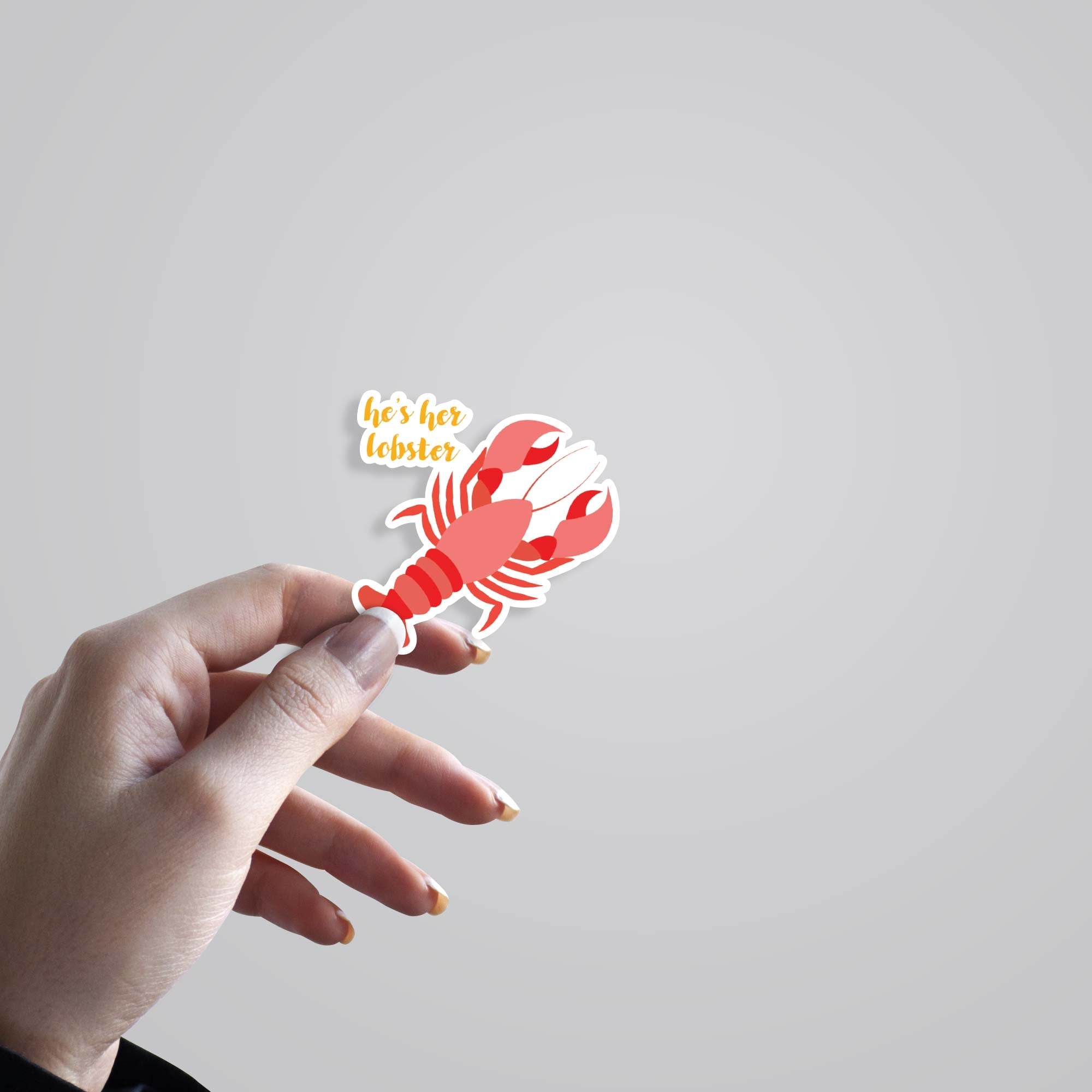 He's her lobster TV Shows Stickers