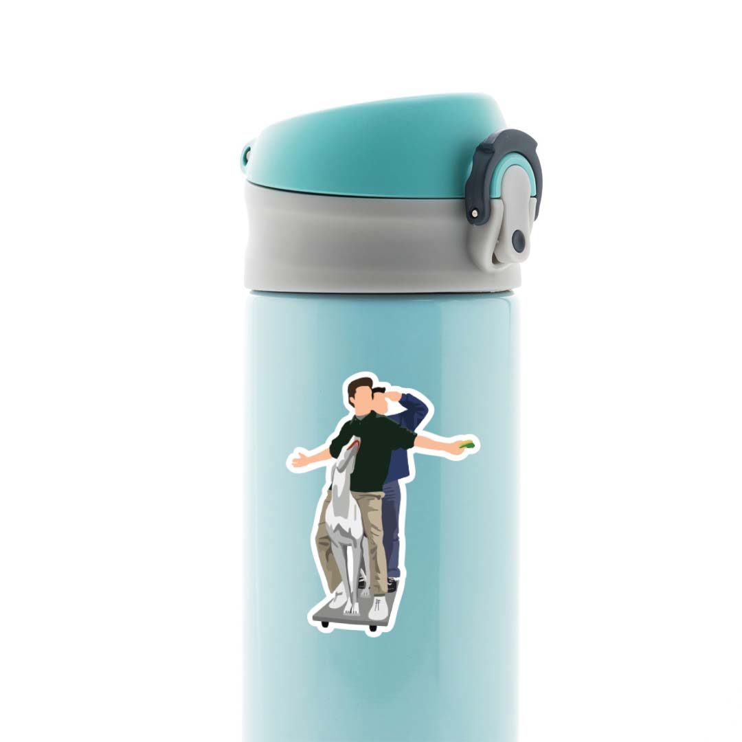 Joey and Chandler TV Shows Stickers