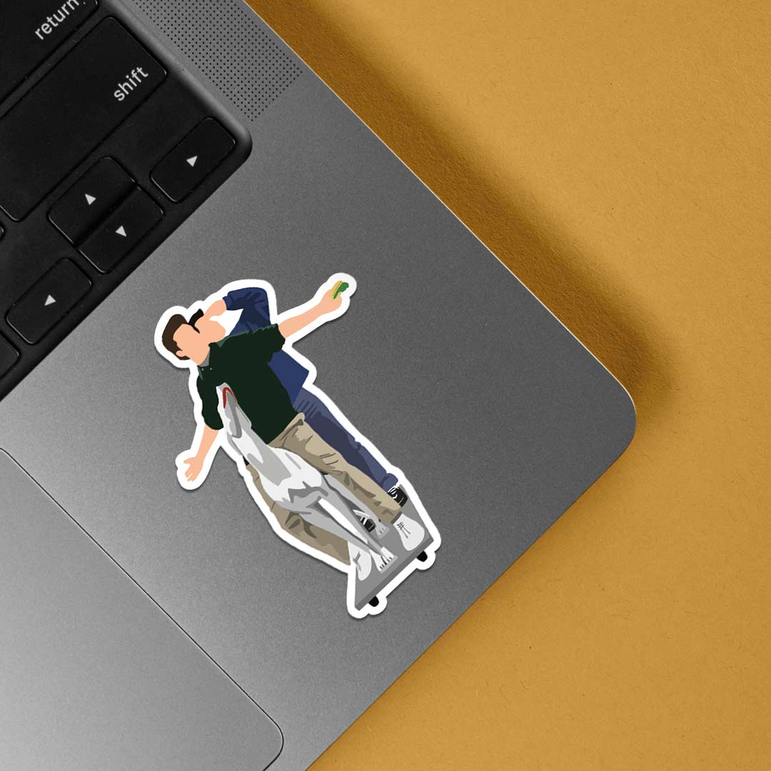 Joey and Chandler TV Shows Stickers