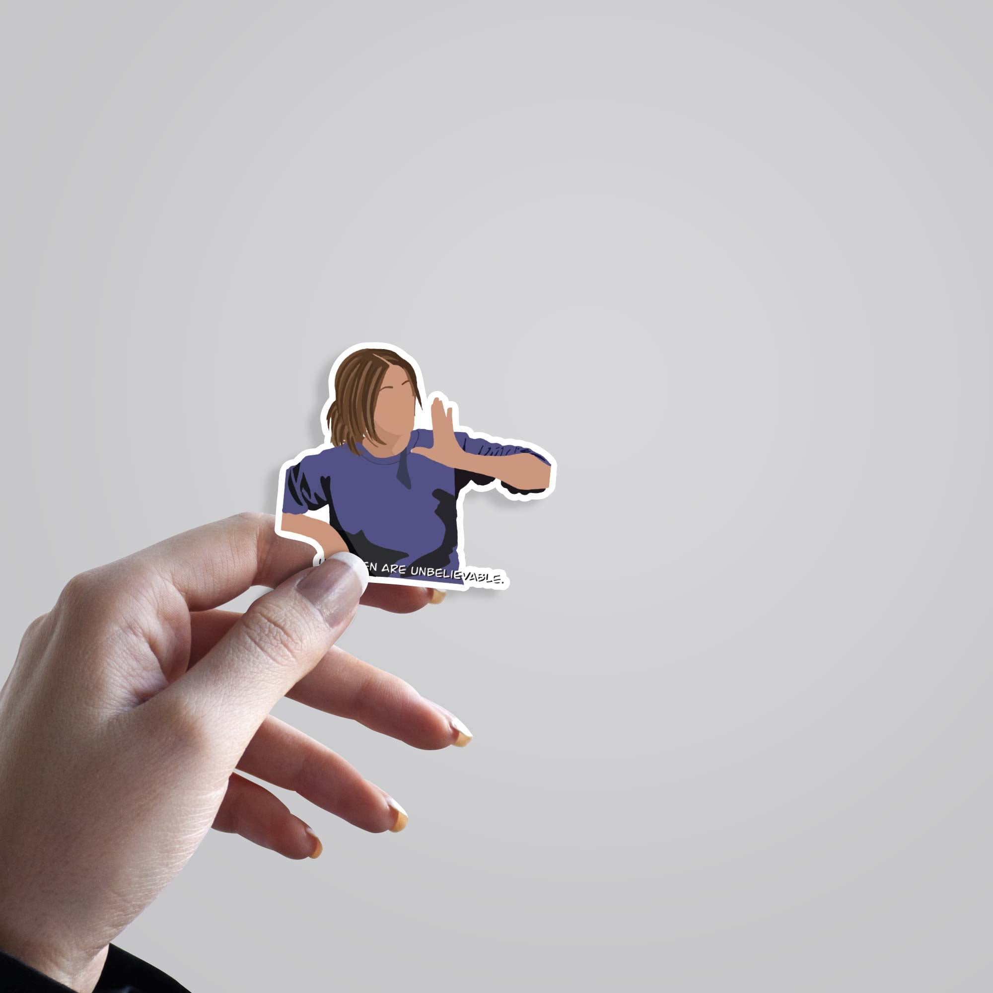 Men are unbelievable  TV Shows Stickers