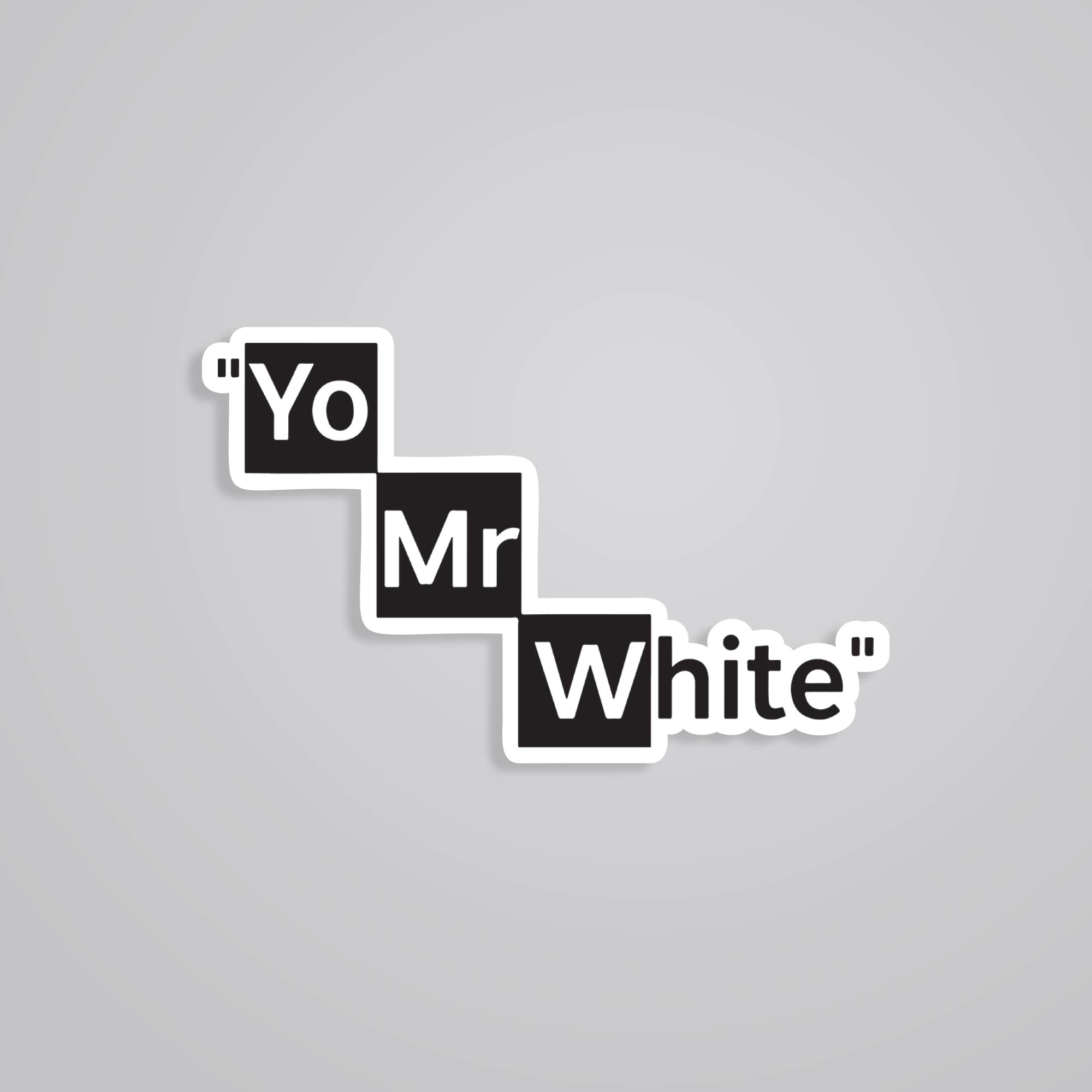 Fomo Store Stickers TV Shows Yo Mr. White