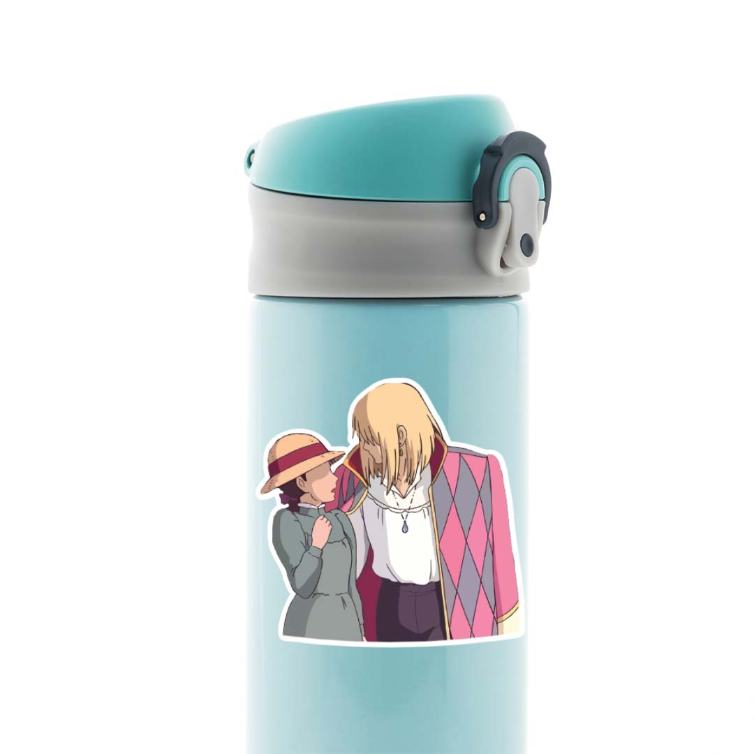 Howl and Sophie Together Anime Stickers