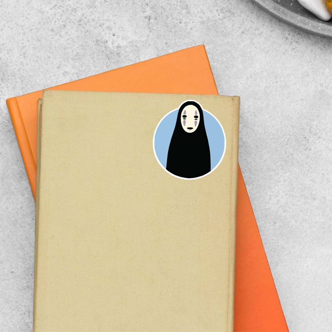 Minimalist No-Face Anime Stickers