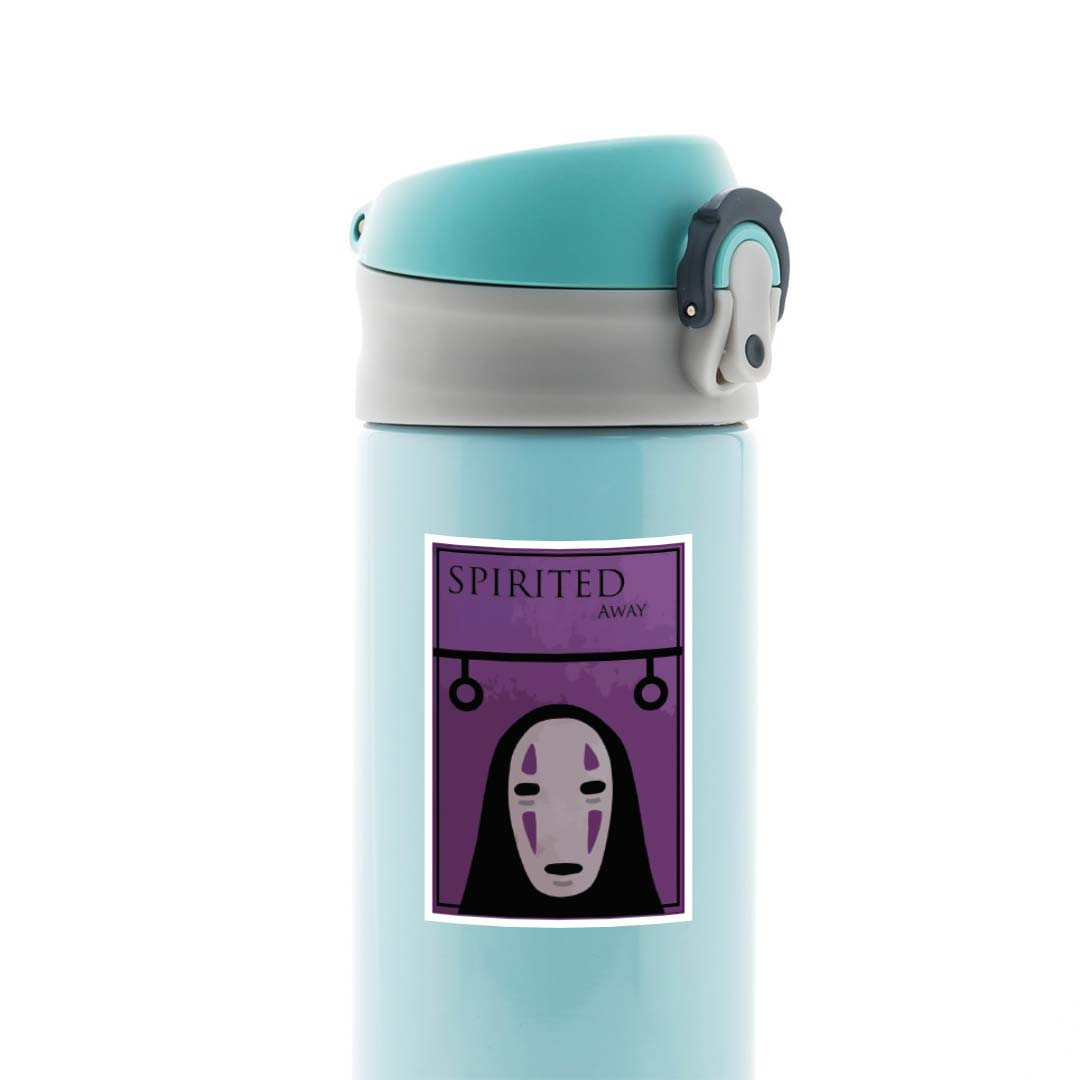 Spirited Away No-Face Minimalist Anime Stickers