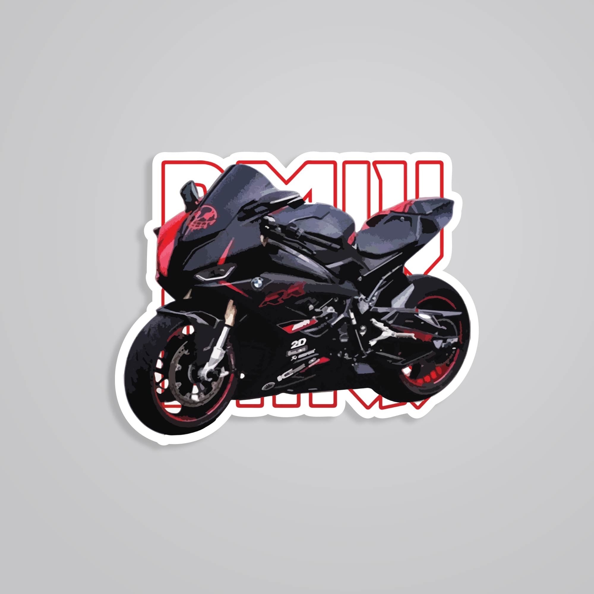 Fomo Store Stickers Cars & Bikes BMW S1000RR Sport Bike