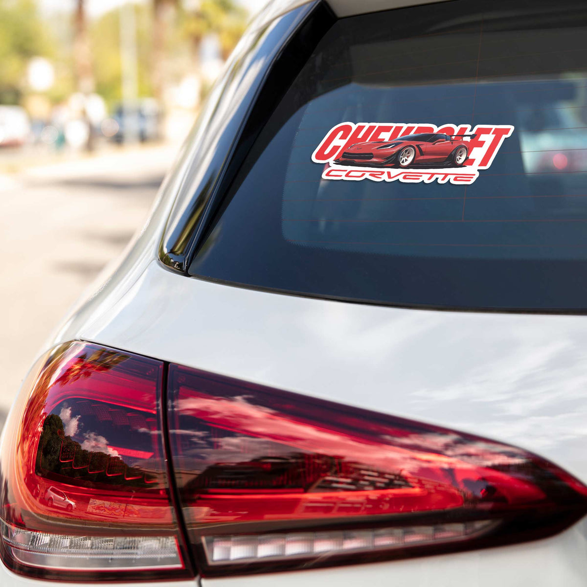 Chevrolet Corvette C7 Cars & Bikes Stickers