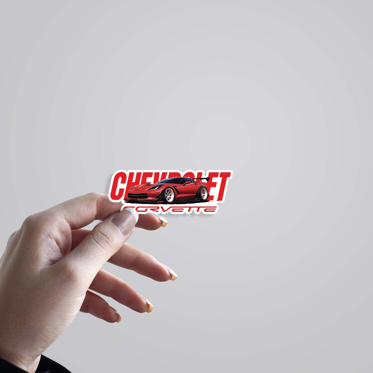 Chevrolet Corvette C7 Cars & Bikes Stickers