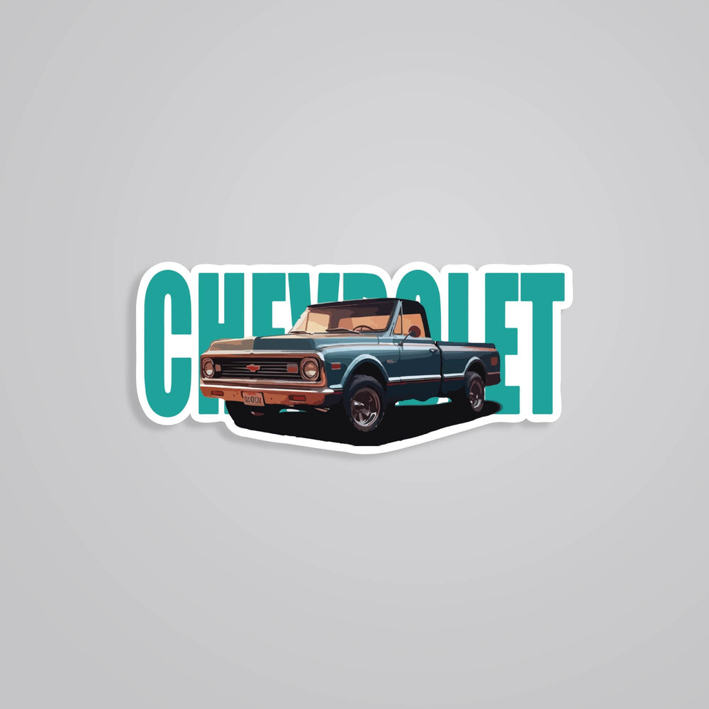 Classic Chevrolet Pickup Truck Cars & Bikes Stickers