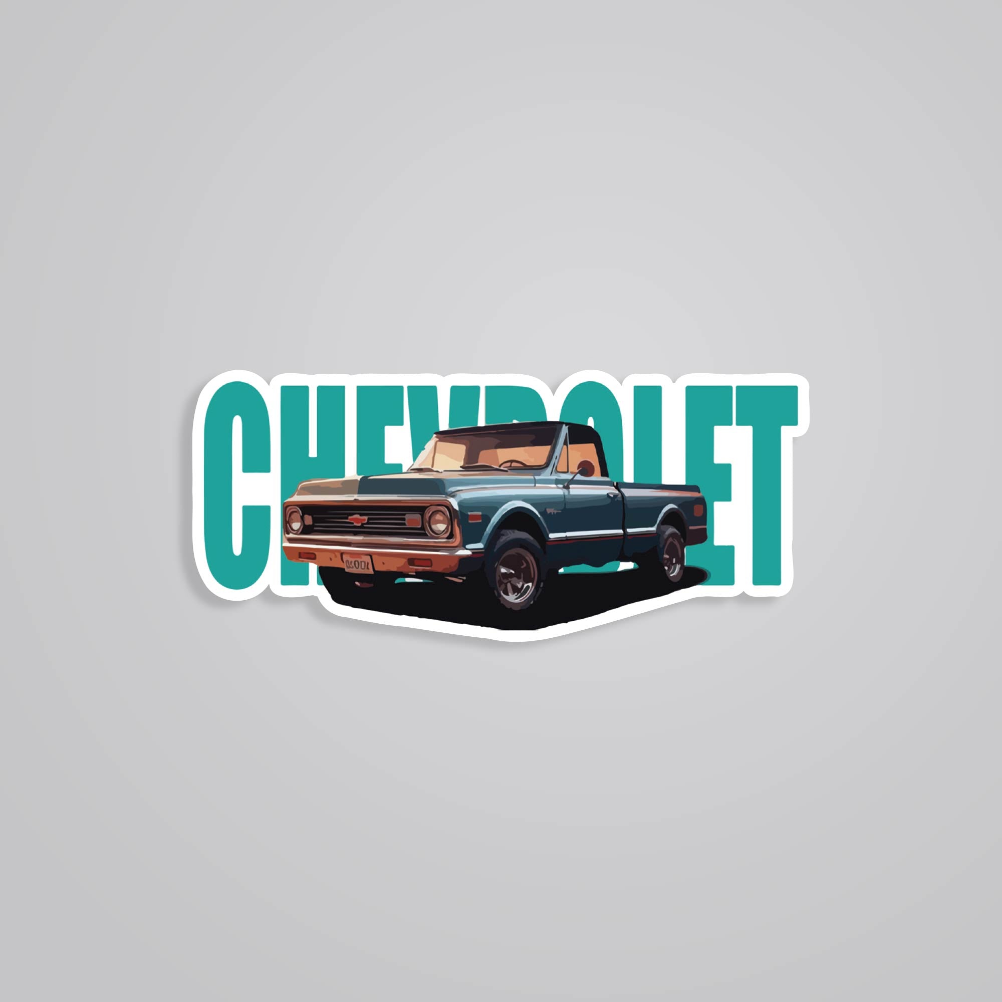 Fomo Store Stickers Cars & Bikes Classic Chevrolet Pickup Truck
