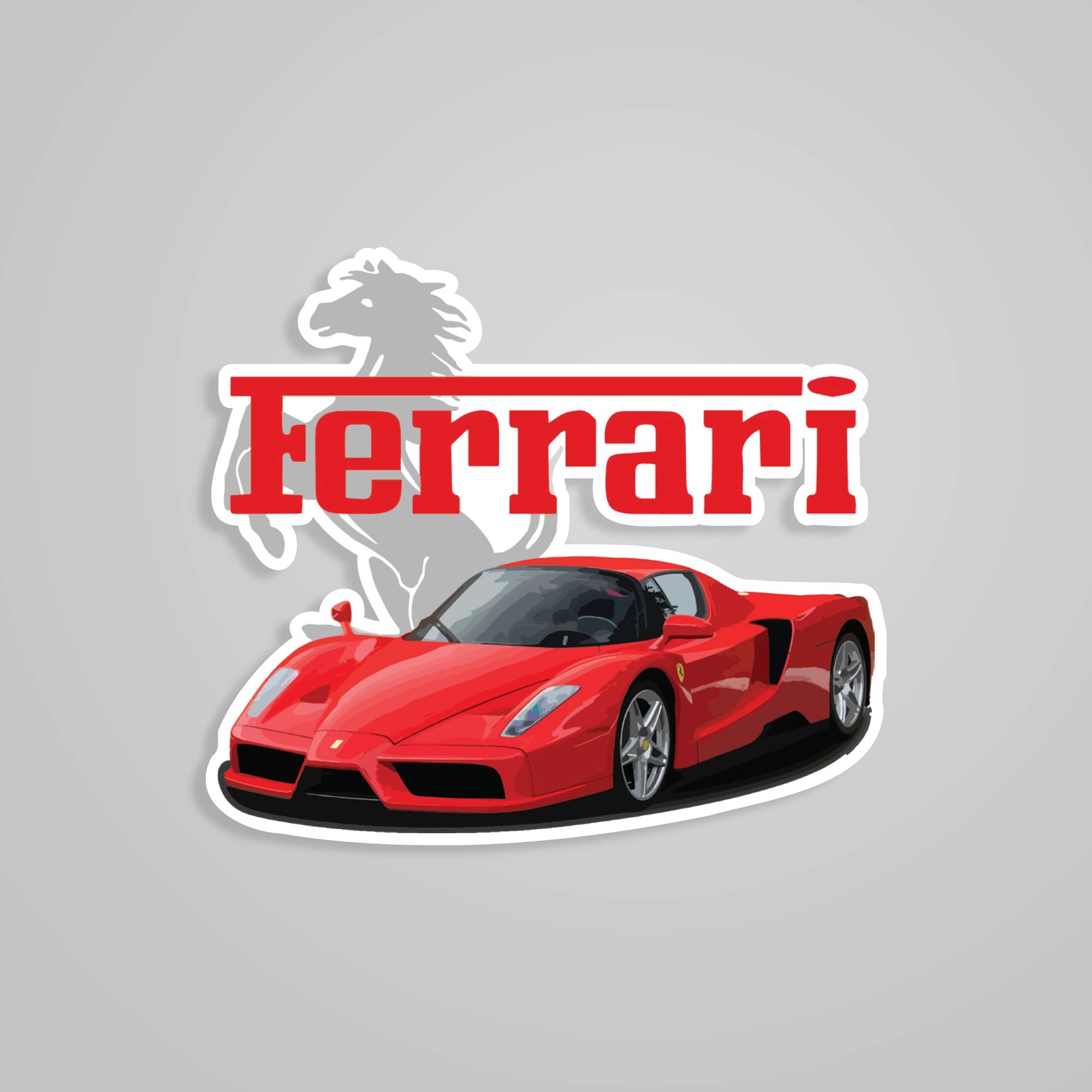 Fomo Store Stickers Cars & Bikes Ferrari Enzo