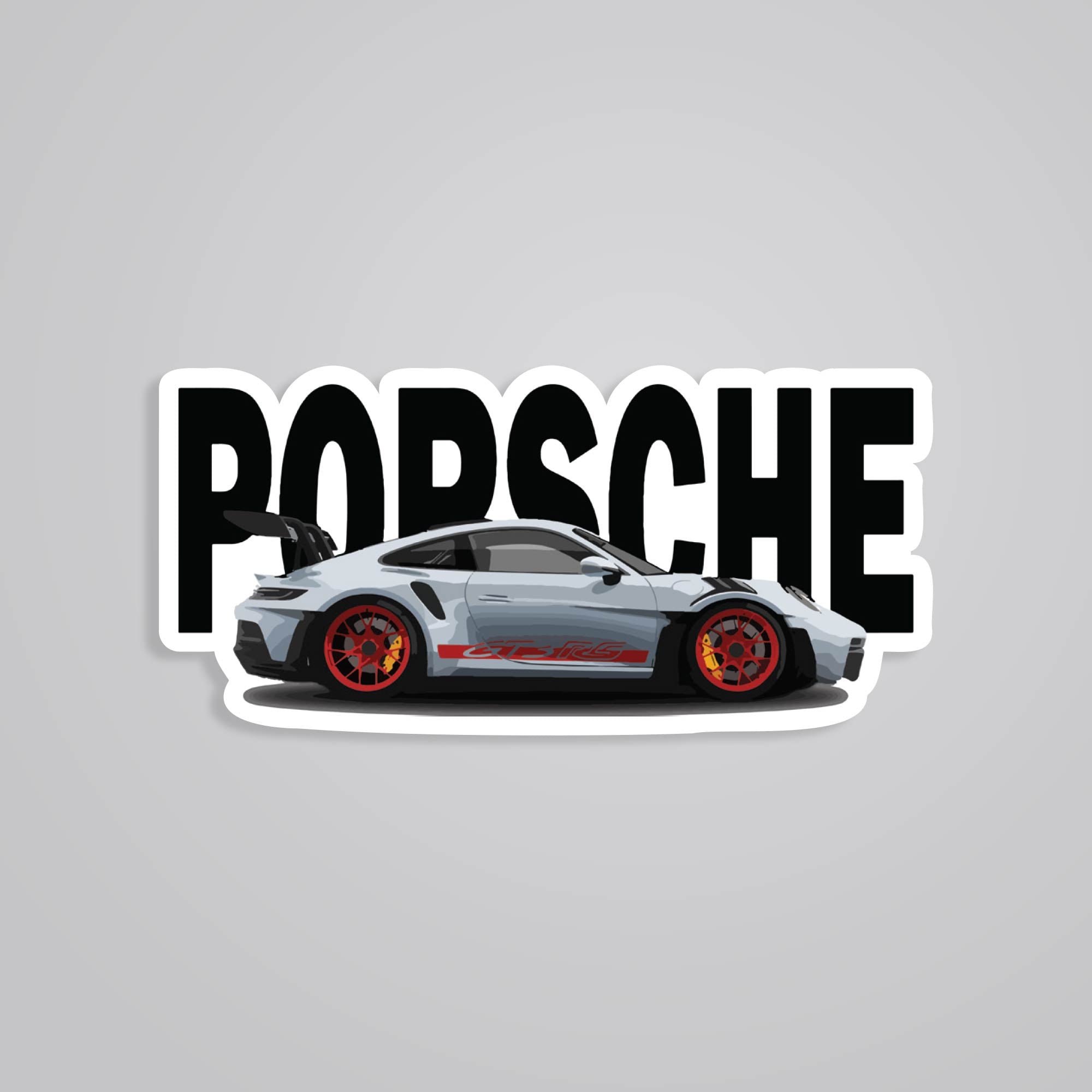Fomo Store Stickers Cars & Bikes Porsche GT3 RS