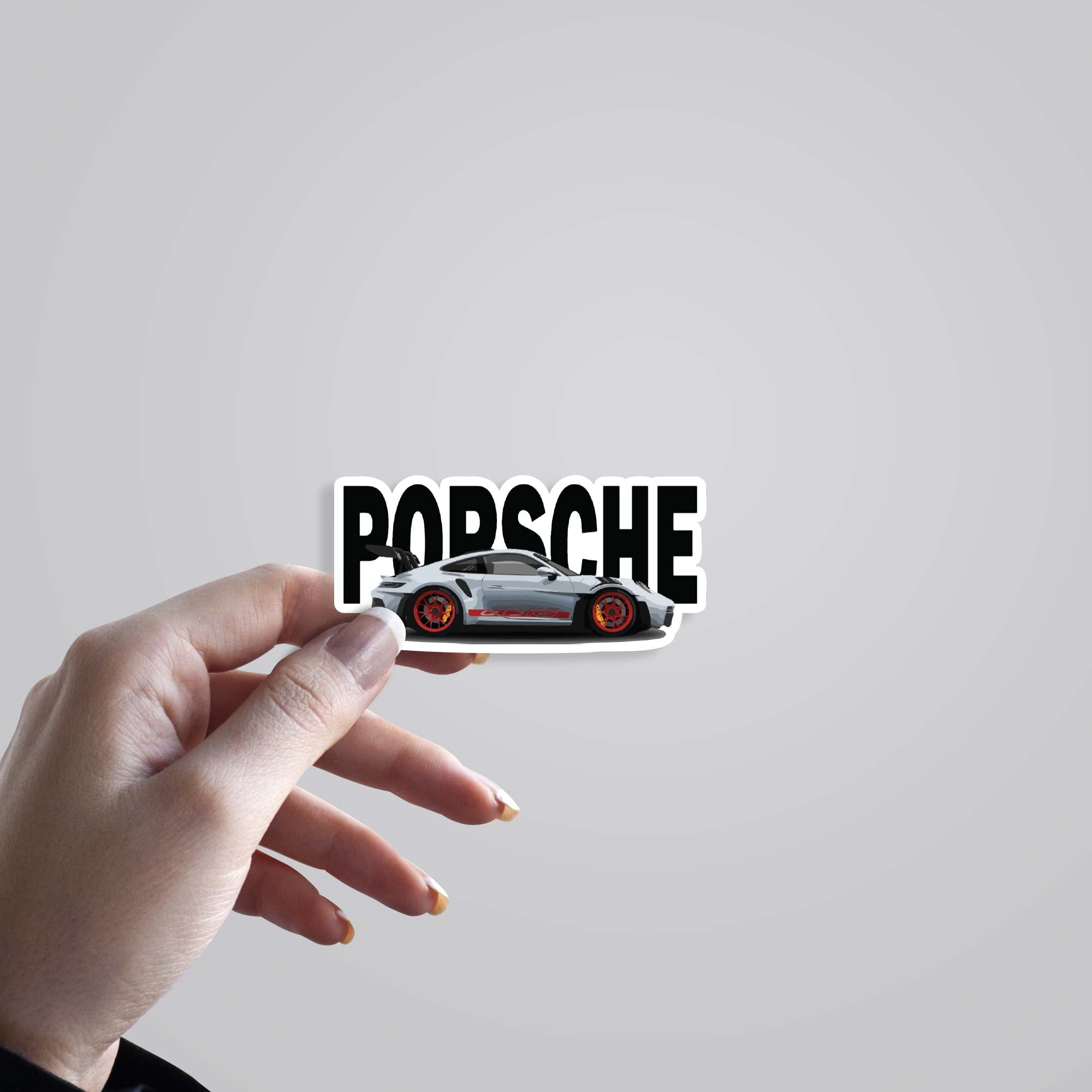 Porsche GT3 RS Cars & Bikes Stickers