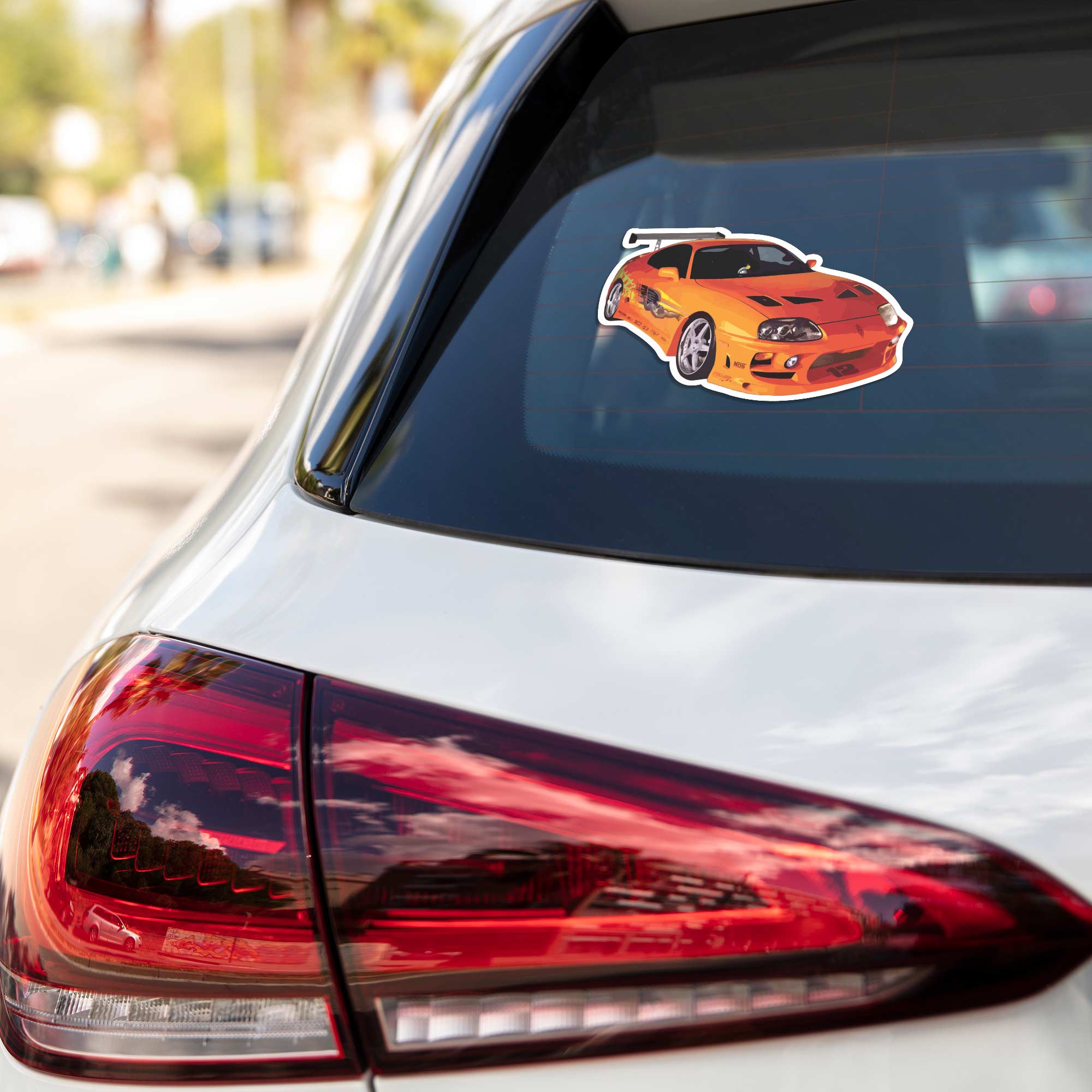 Toyota Supra MK4 Cars & Bikes Stickers