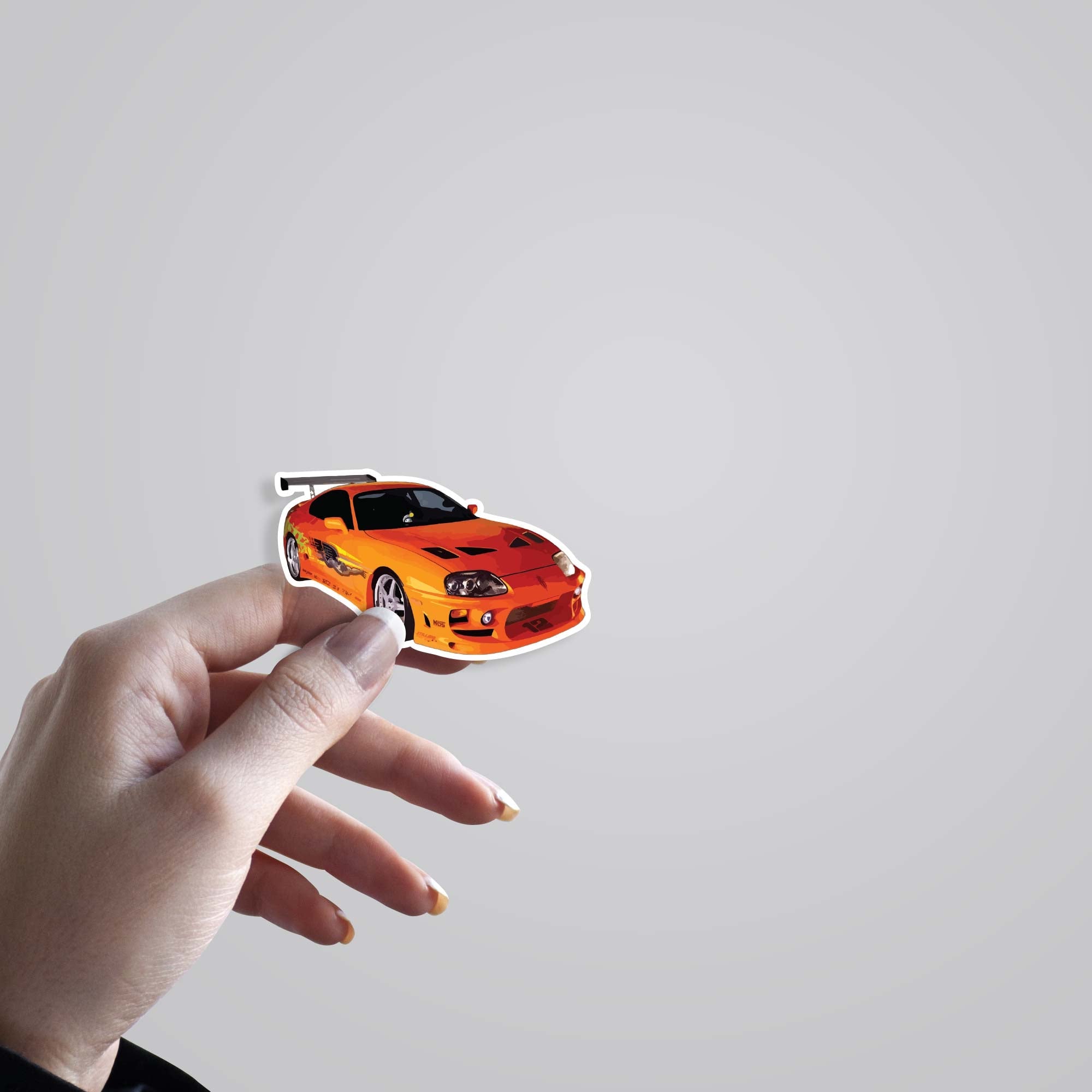 Toyota Supra MK4 Cars & Bikes Stickers