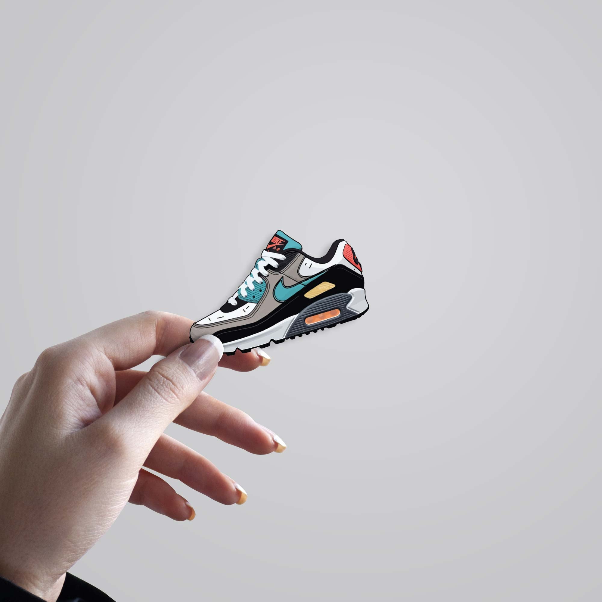 Air Max 90 Sneaker Casual Stickers