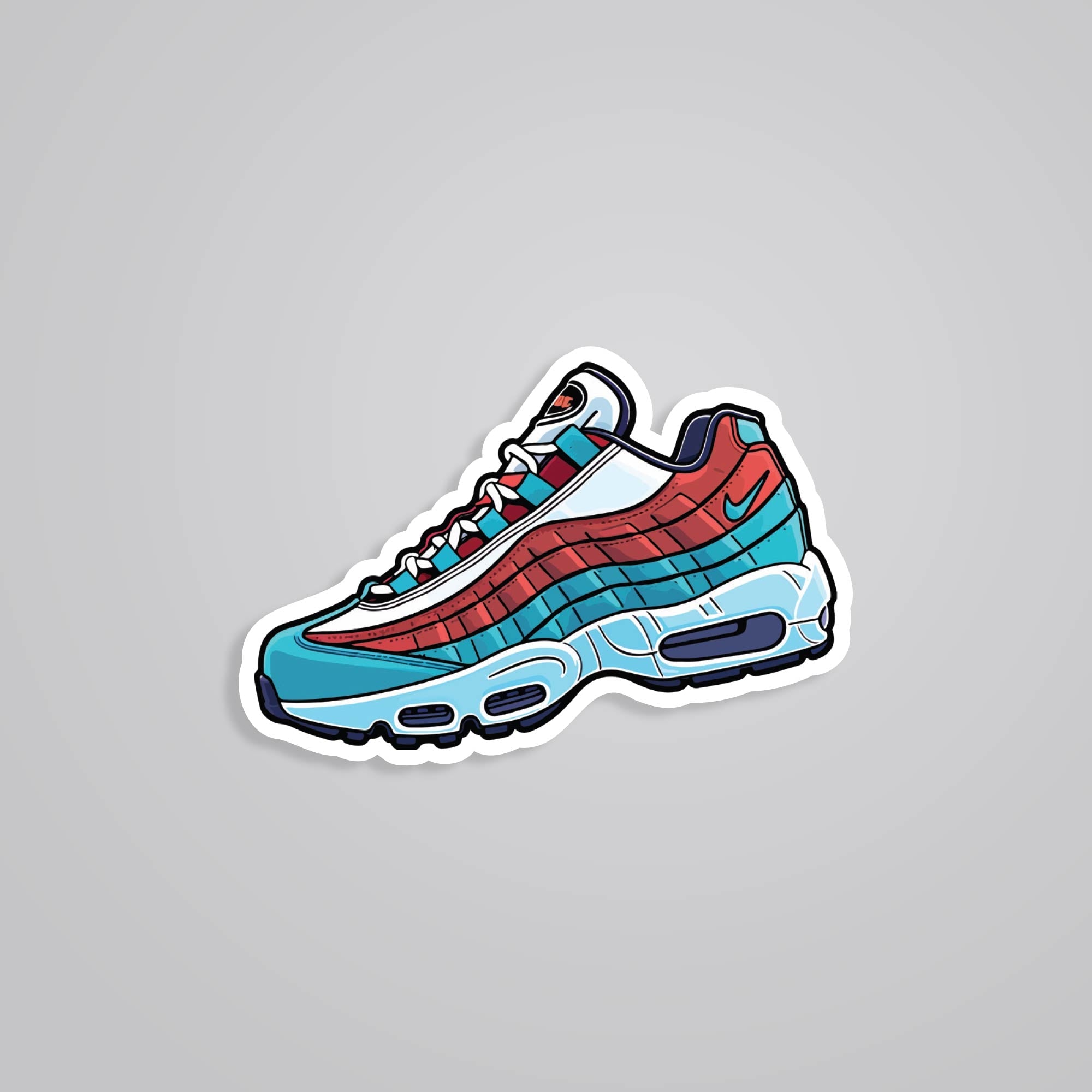 Fomo Store Stickers Casual Airwave 95 Sneakers