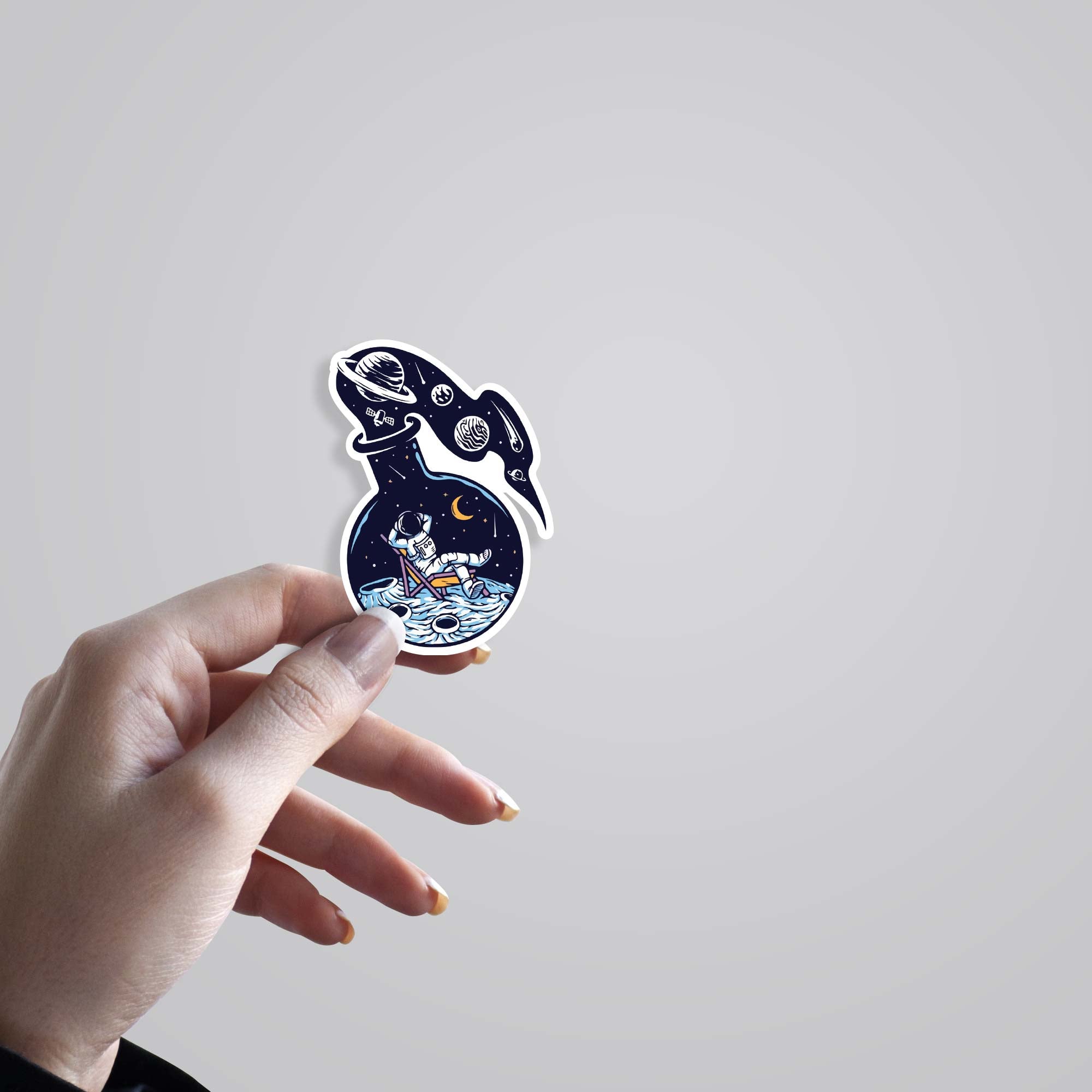 Cosmic in a Bottle Casual Stickers