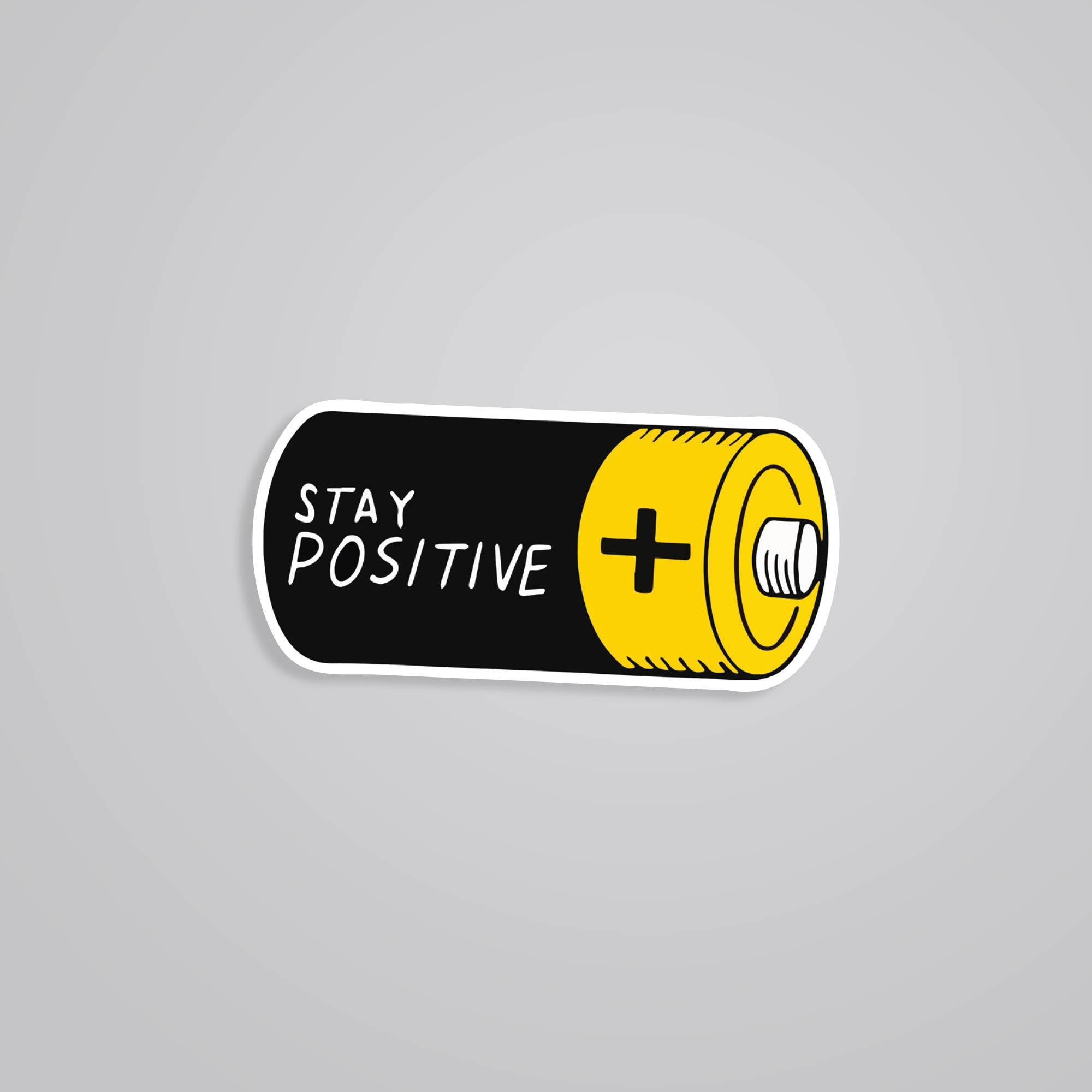 Fomo Store Stickers Motivational Stay Positive