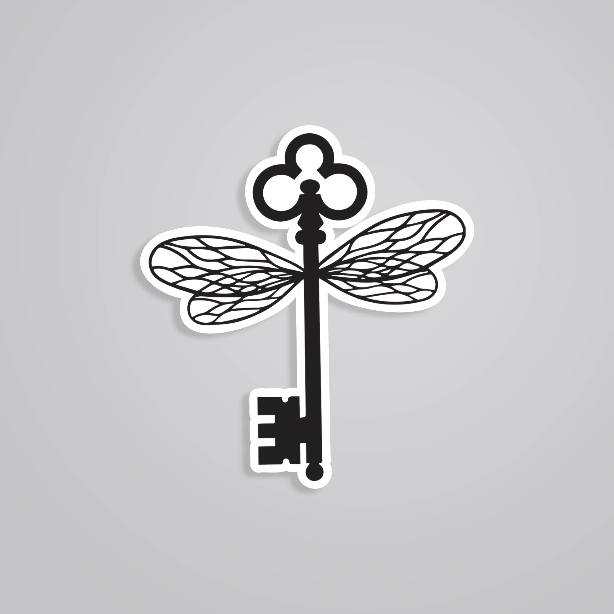 Fomo Store Stickers Movies Flying Winged Key