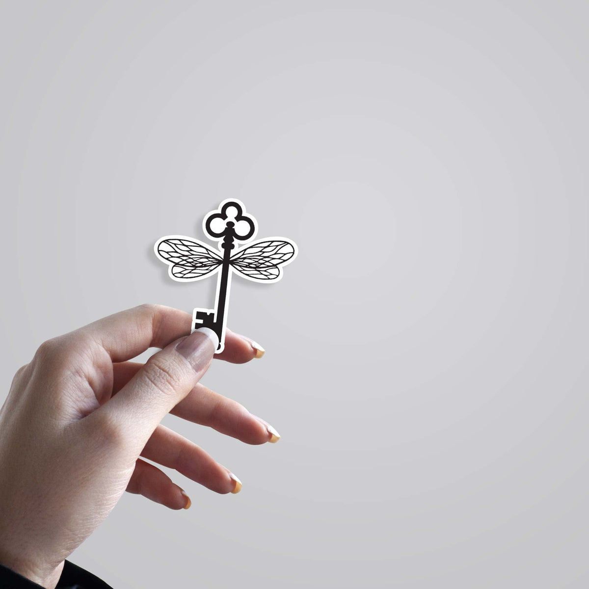 3D Flying Winged Key Movies Stickers