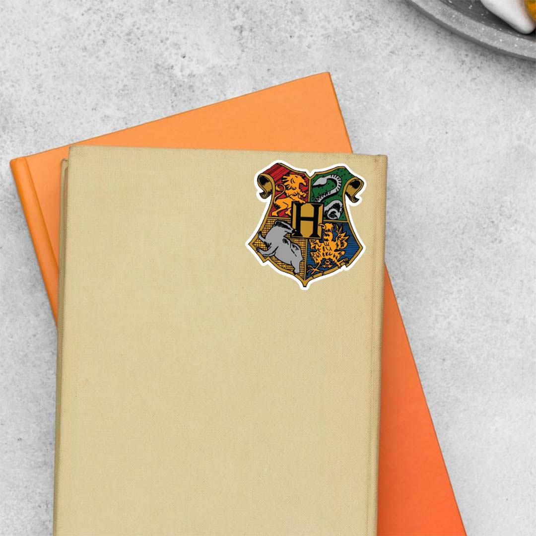 Hogwarts House Crest Movies Stickers