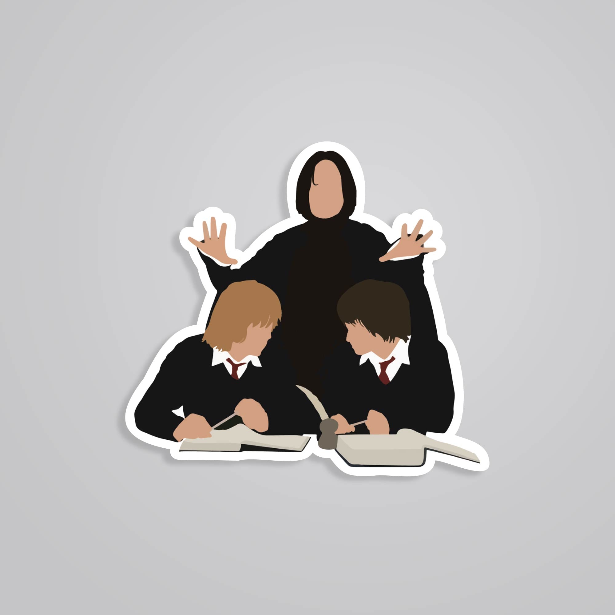 Fomo Store Stickers Movies Snape, Harry and Ron