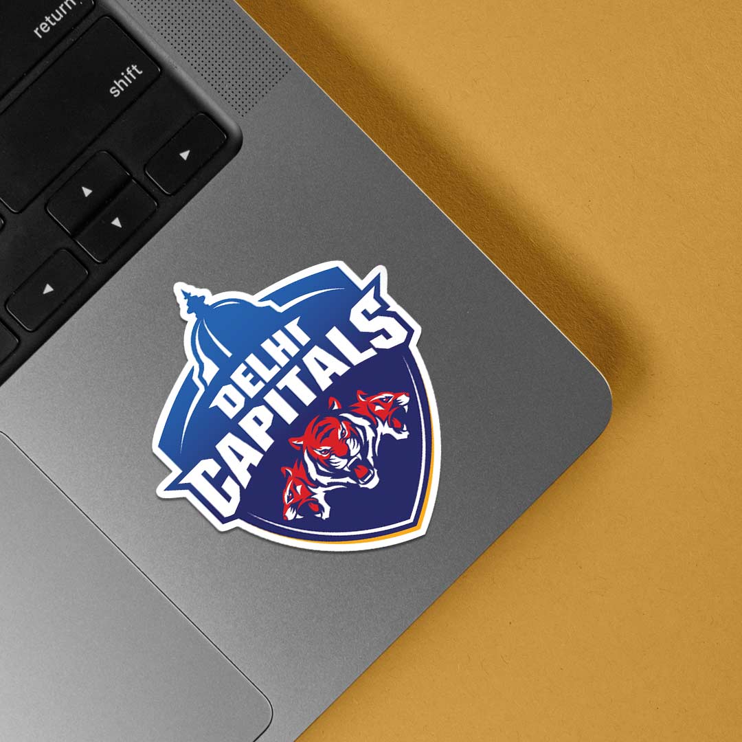 Delhi Capitals Logo Sports Stickers
