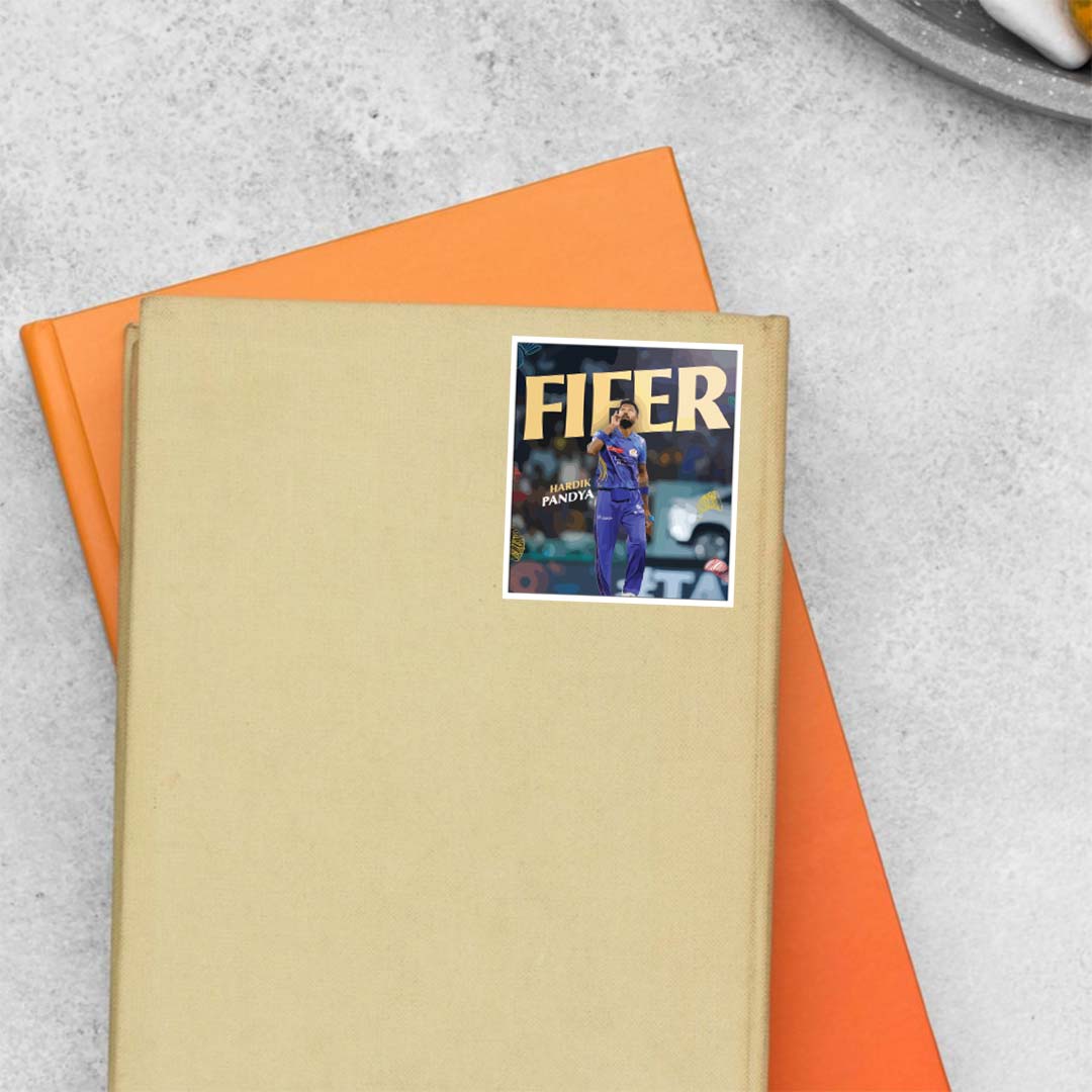 Fifer Hardik Pandya Sports Stickers