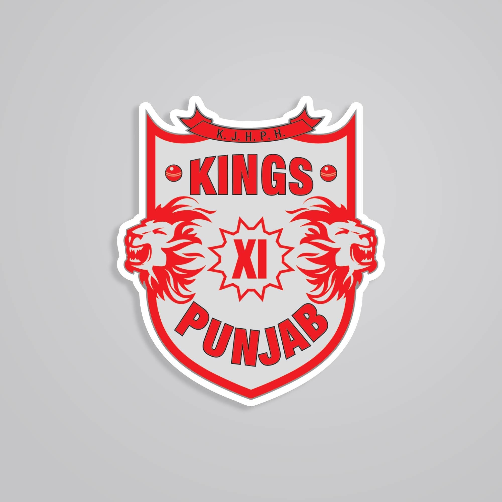 Fomo Store Stickers Sports Kings IX Punjab Logo