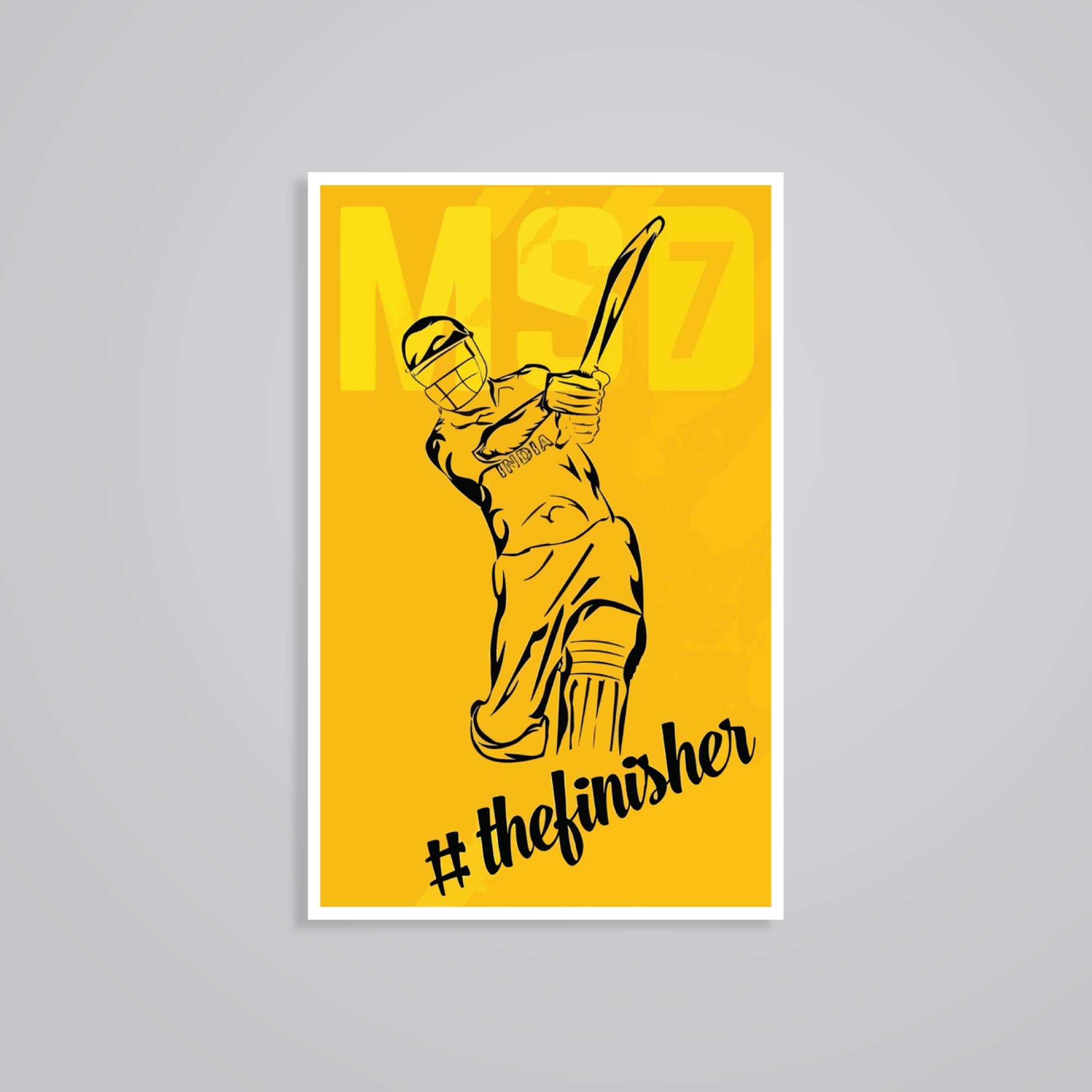 MSD The Finisher Sports Stickers