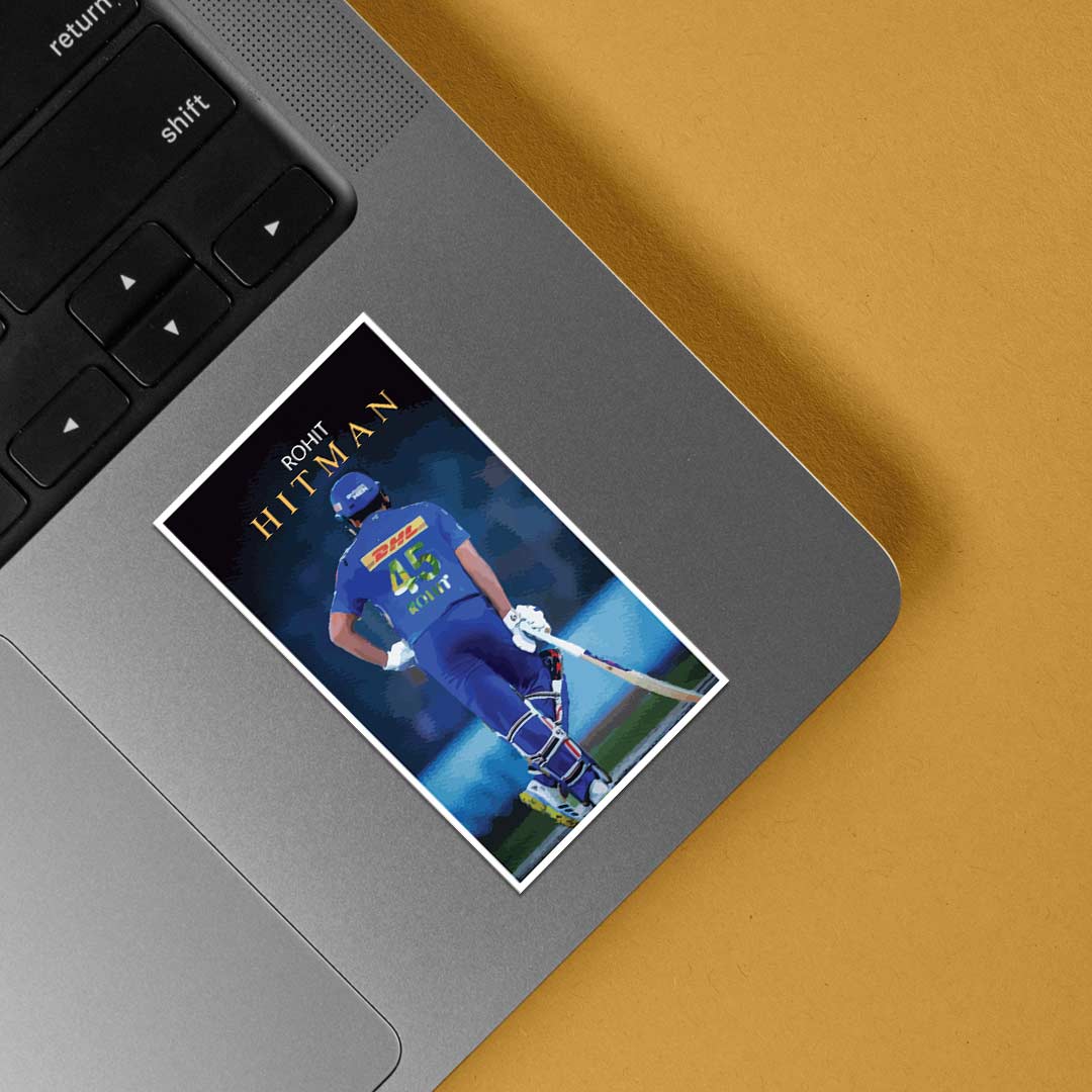 Rohit Sharma Hitman Sports Stickers