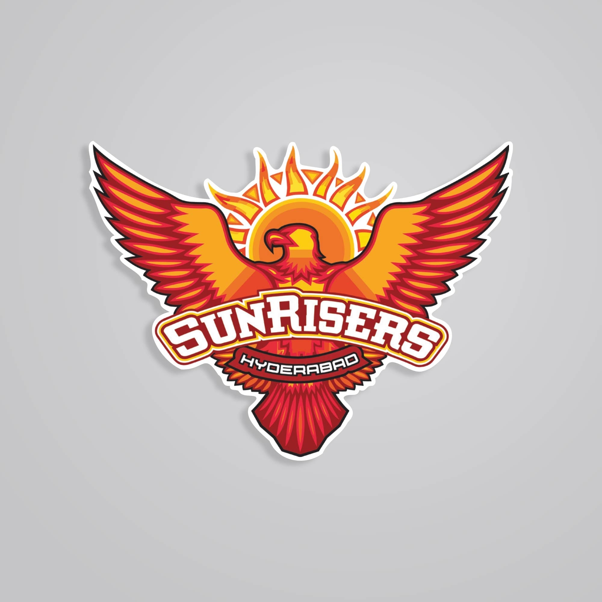 Sunrisers Hyderabad Logo Sports Stickers