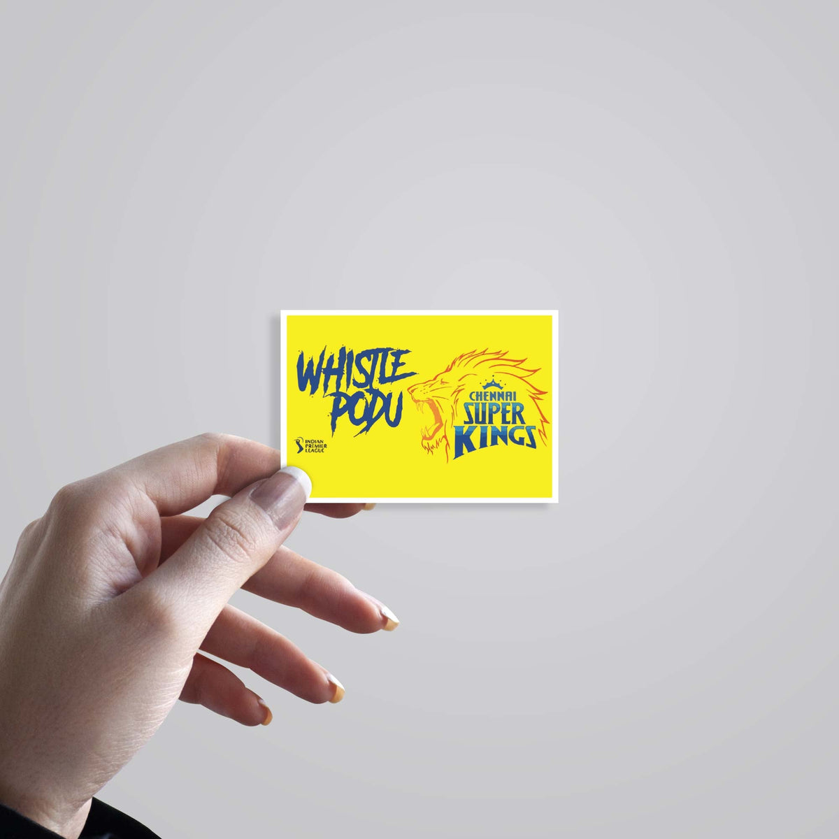 Whistle Podu CSK Sports Stickers