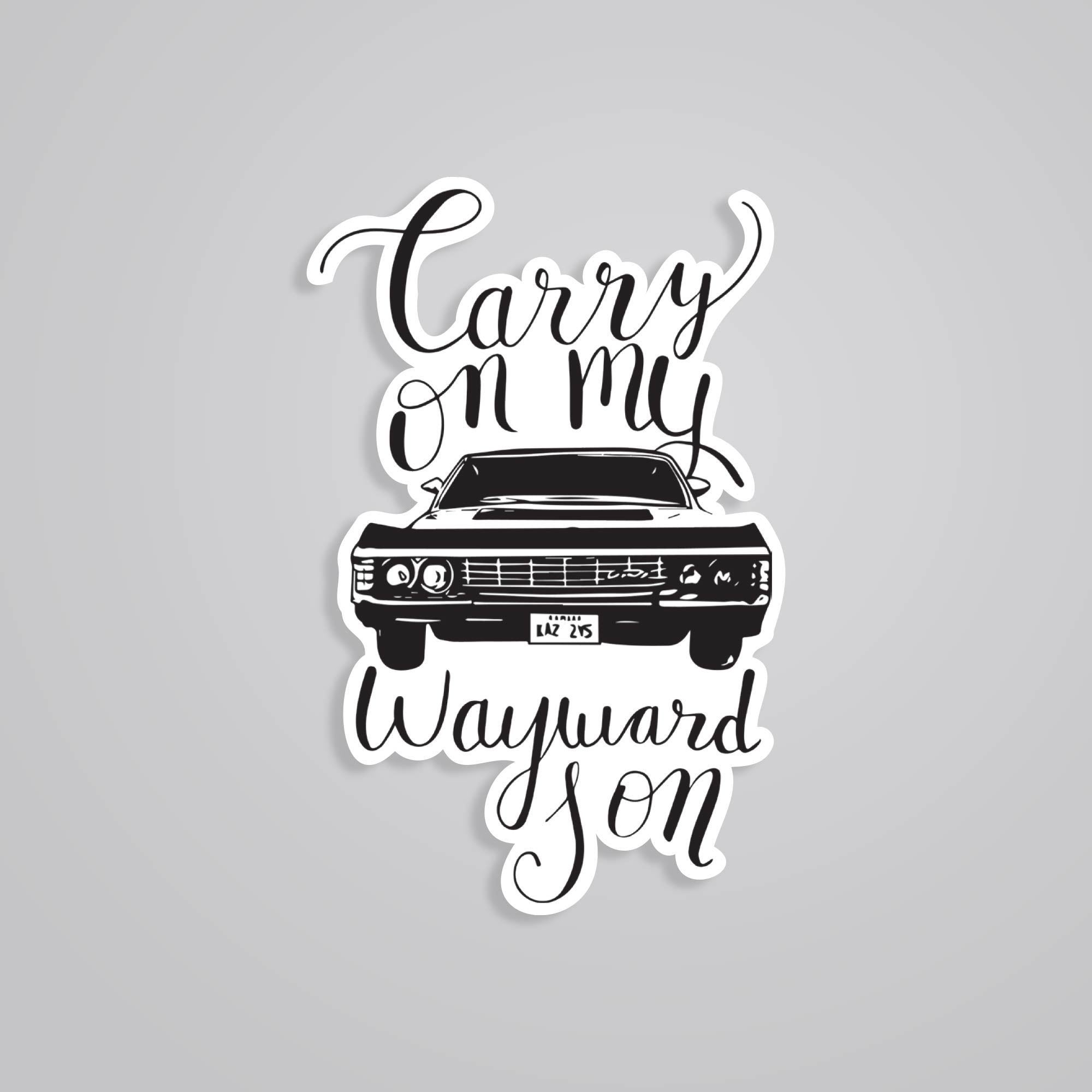 Fomo Store Stickers TV Shows Carry on my wayward son