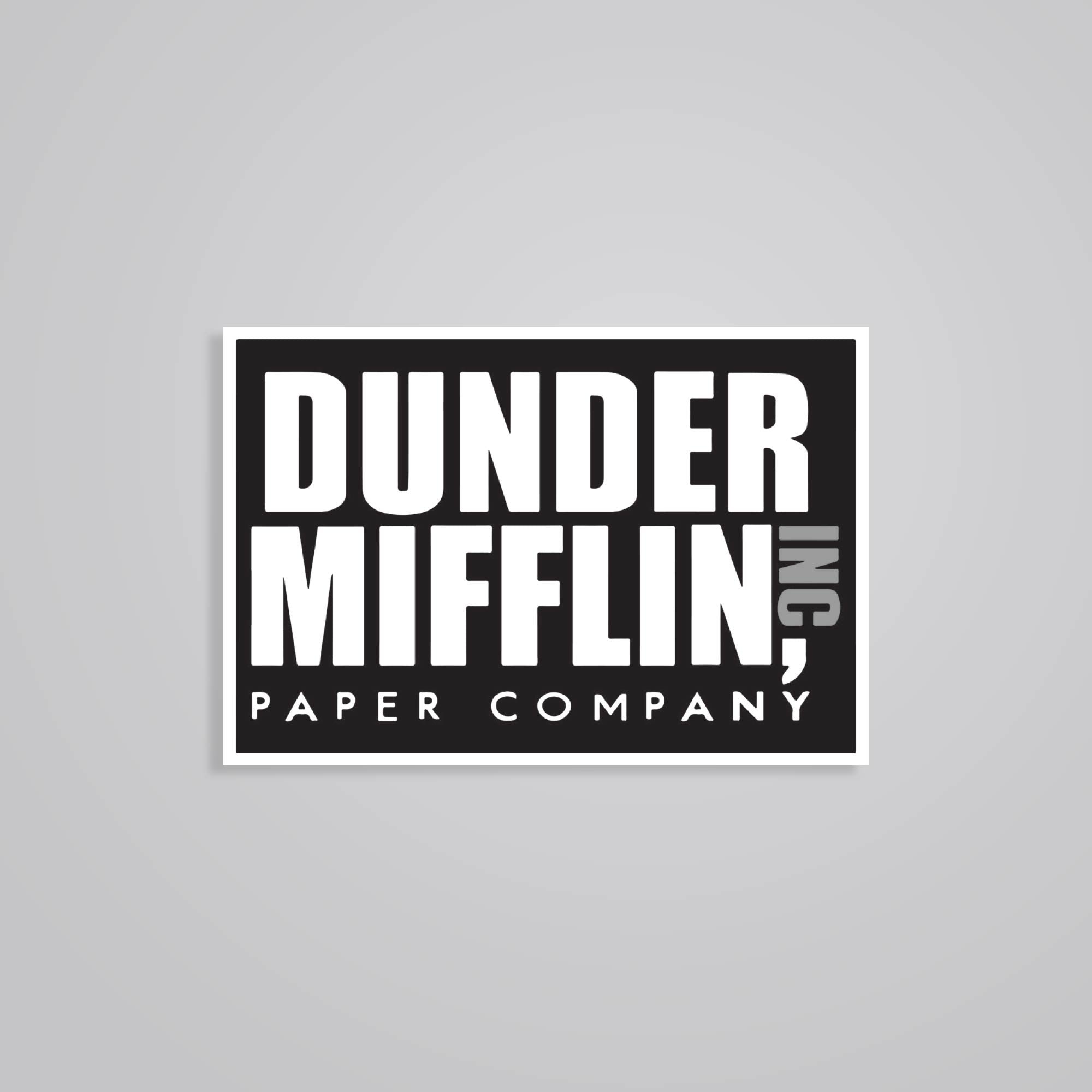 Fomo Store Stickers TV Shows Dunder Mifflin Paper Company