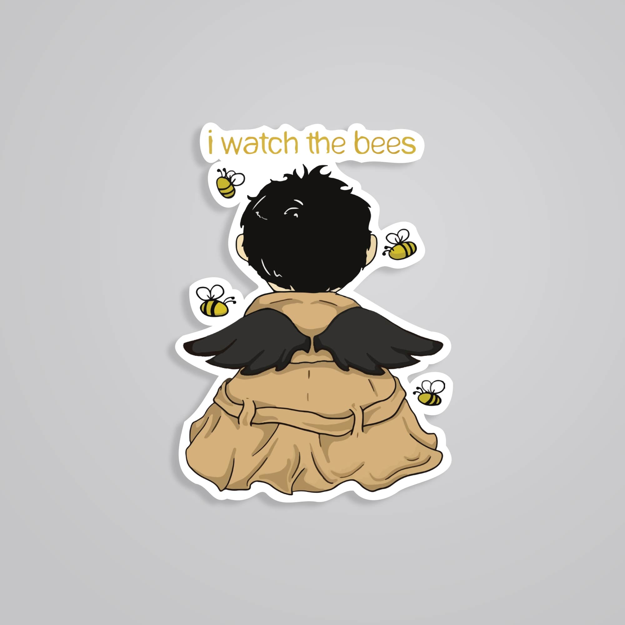 Fomo Store Stickers TV Shows I watch the bees